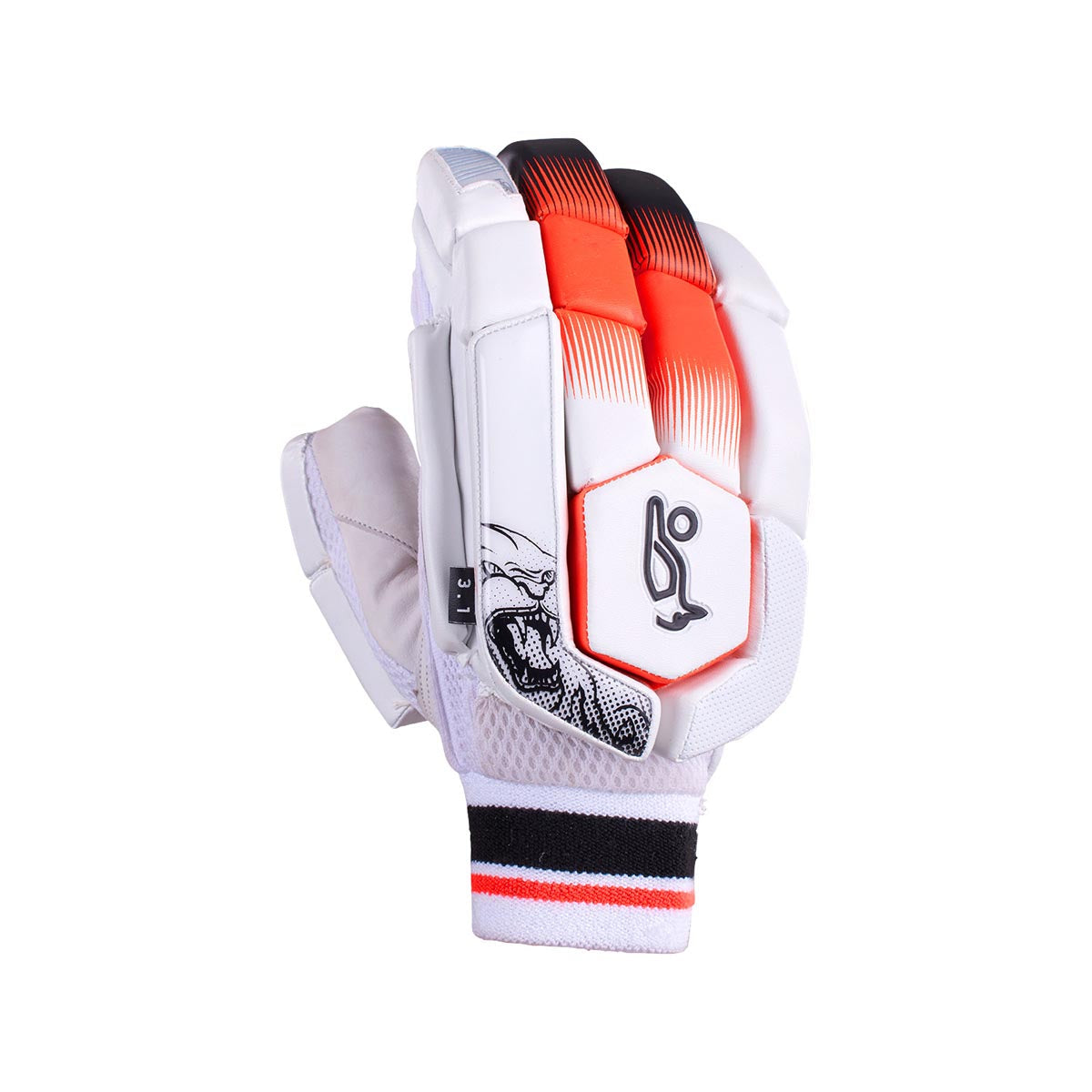 Kookaburra Beast 3.1 Cricket Batting Gloves - Premium Leather Grip for Enhanced Performance | Perfect for Practice & Match Play
