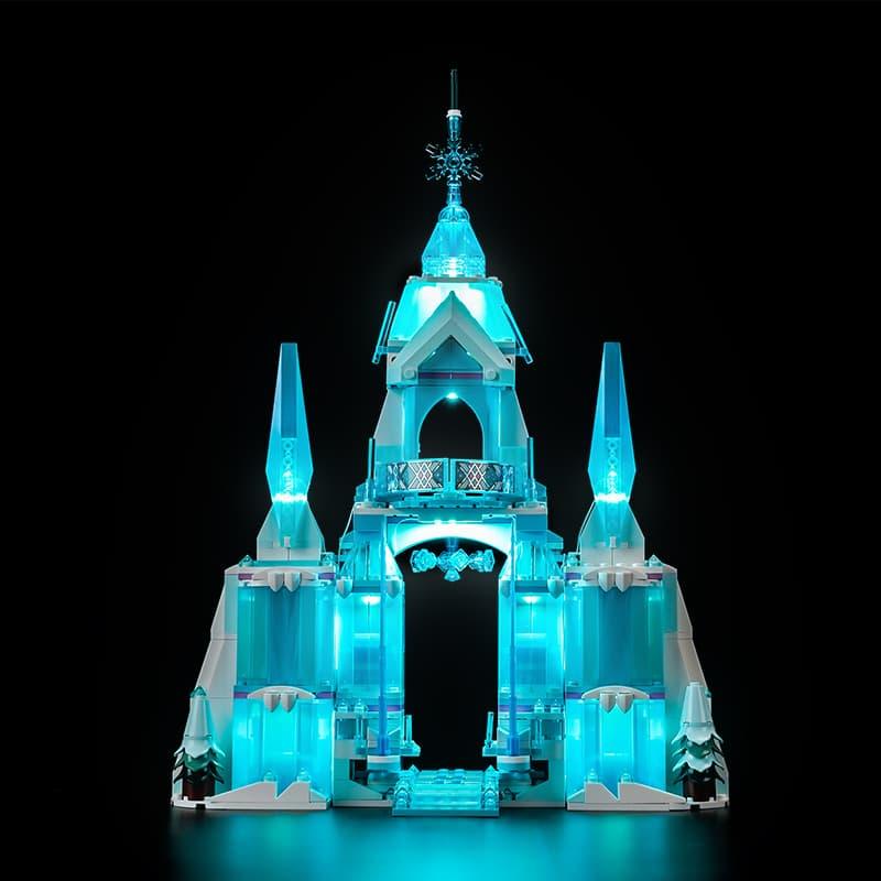 LEGO Disney Elsa's Ice Palace 43244 Light Kit - LED Lighting Set for LEGO Building Blocks - Enhance Your Disney Frozen Castle Display for Home Decor & Collectibles