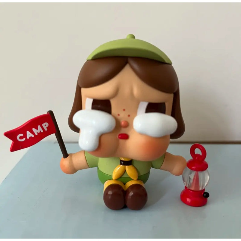 Crybaby Crying In The Woods Series BOY SCOUT - Emotional Support Plush Toy for Kids, Camping Companion & Outdoor Adventure Gift