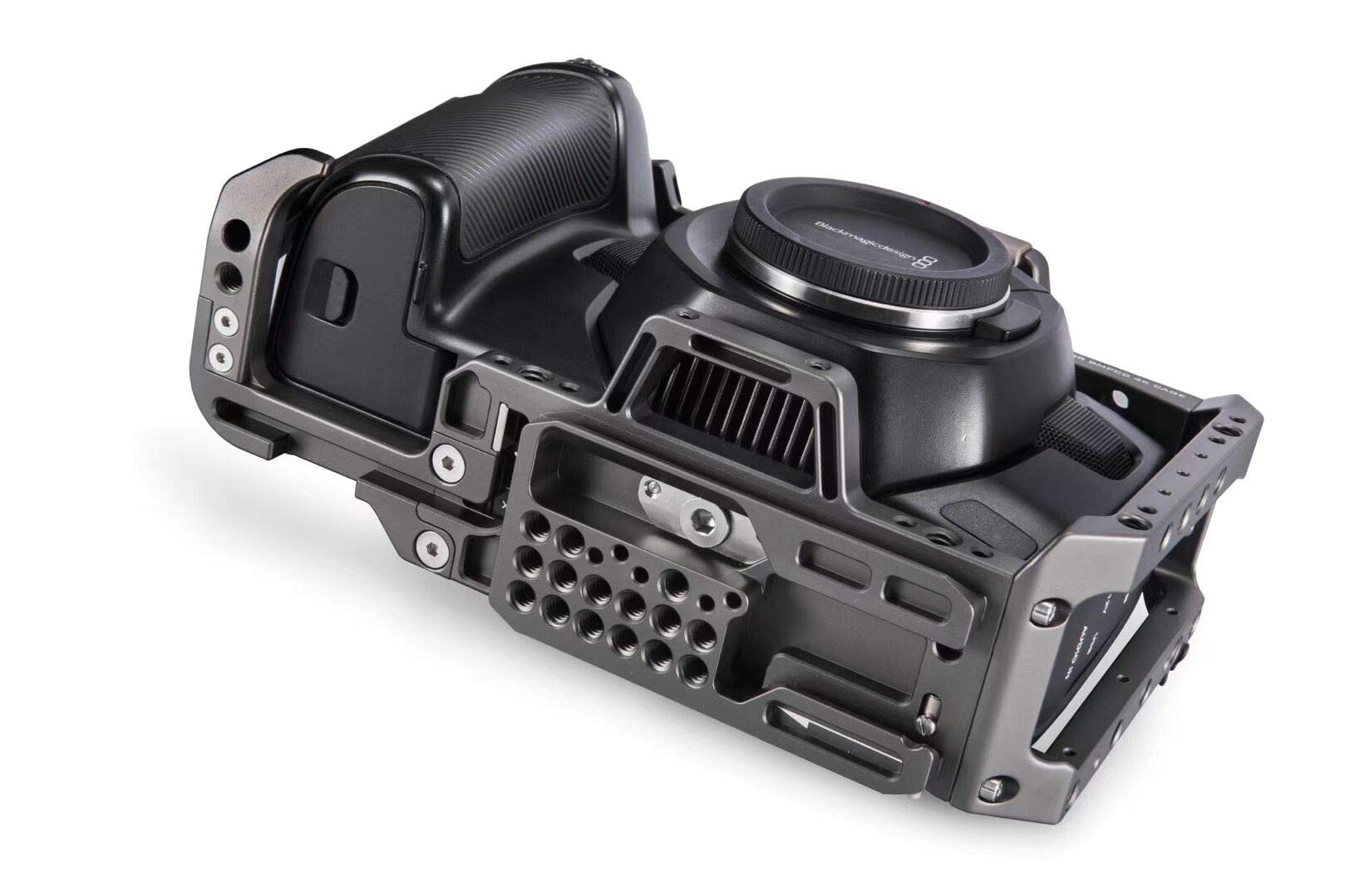 Tilta Full Camera Cage with Quick Release Top Handle for Blackmagic Pocket Cinema Camera 4K (BMPCC 4K) - Perfect for Filmmaking, Vlogging & Professional Video Production