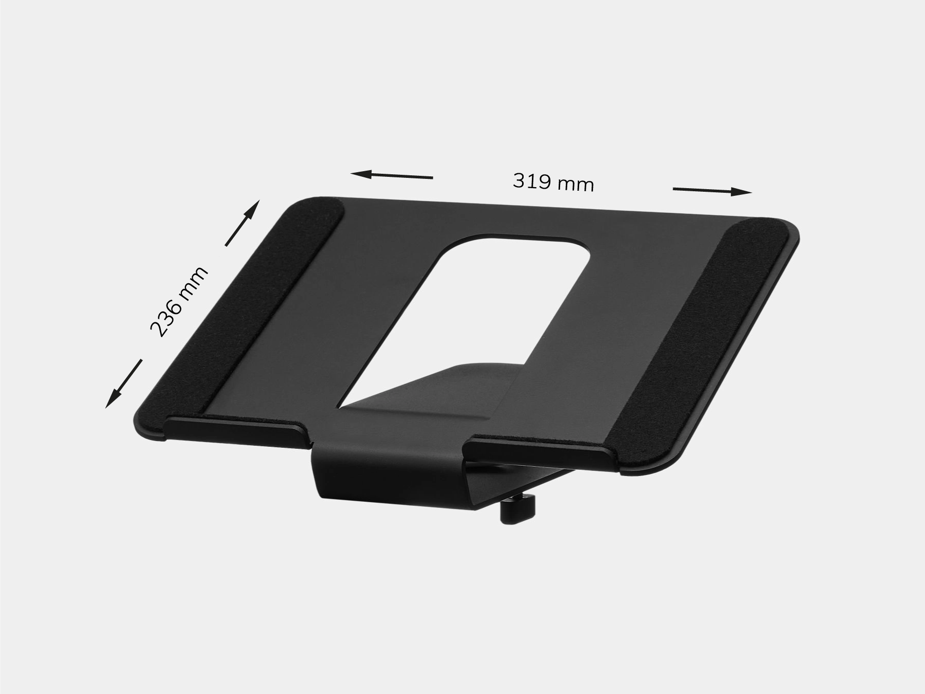 Adjustable Laptop Stand for Desk - Ergonomic Computer Riser with Ventilation - Perfect for Home Office, Gaming & Workstation Setup
