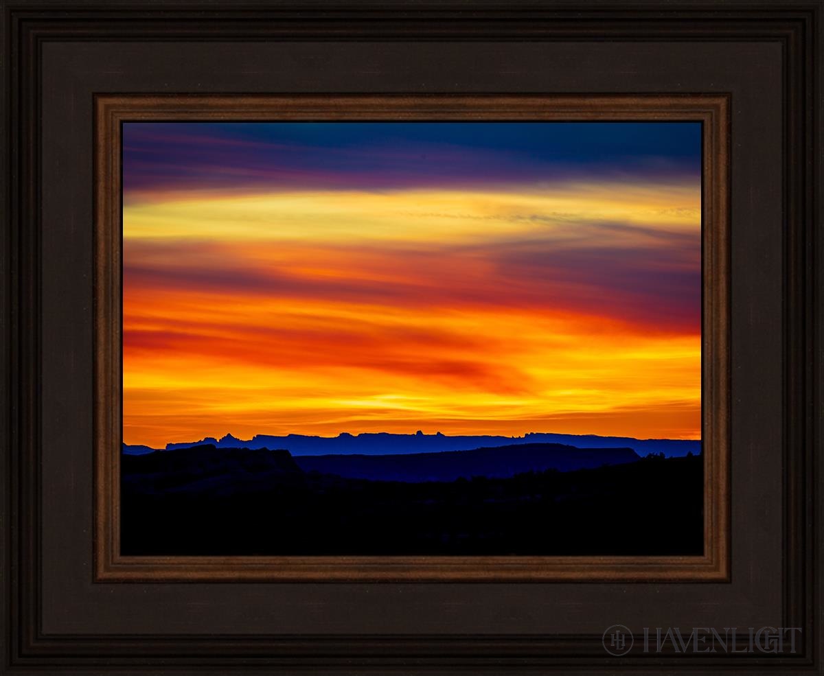 Stunning Desert Sunset at Arches National Park Utah - Perfect Wall Art for Home & Office Decor | Nature Photography Print for Living Room, Bedroom, or Gift
