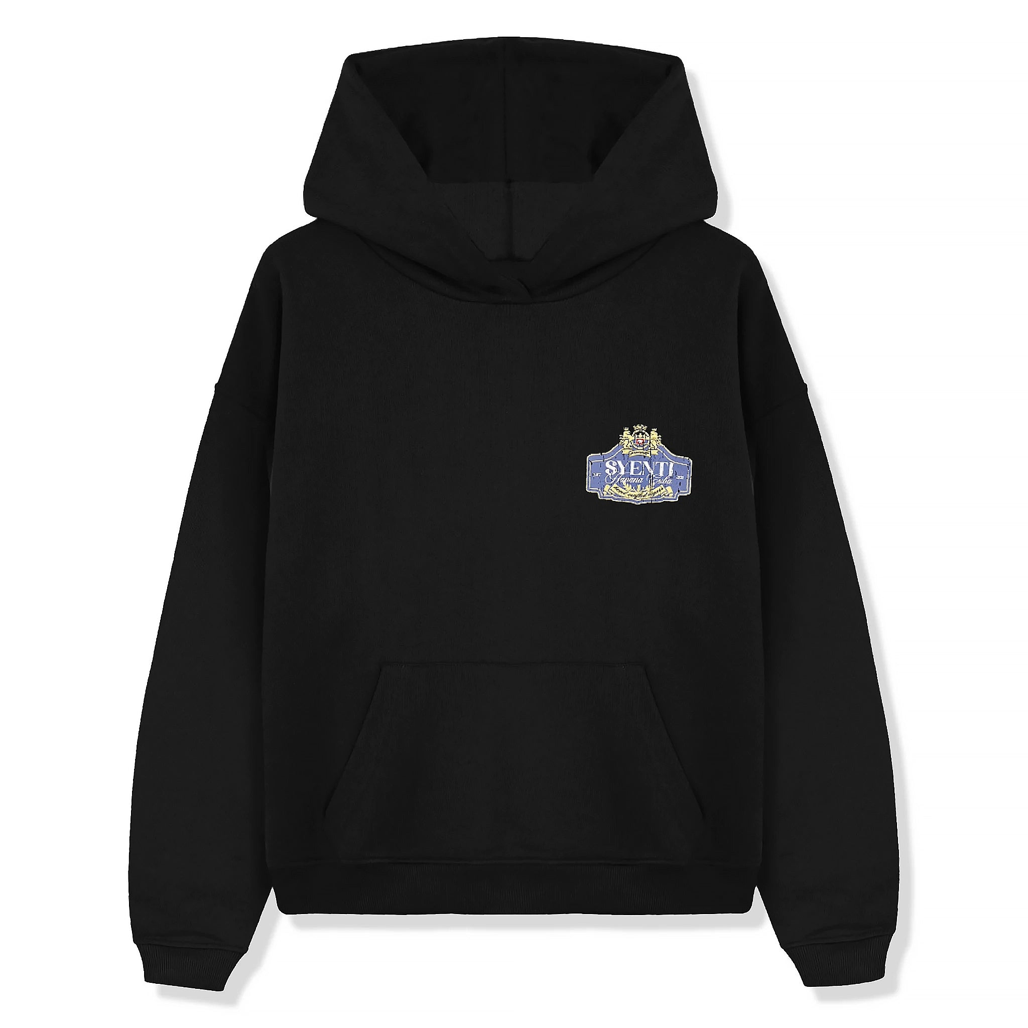 Syenti Boncheros Black Hoodie for Men & Women - Stylish & Comfortable Pullover Hooded Sweatshirt - Perfect for Casual Wear, Gym, and Outdoor Activities