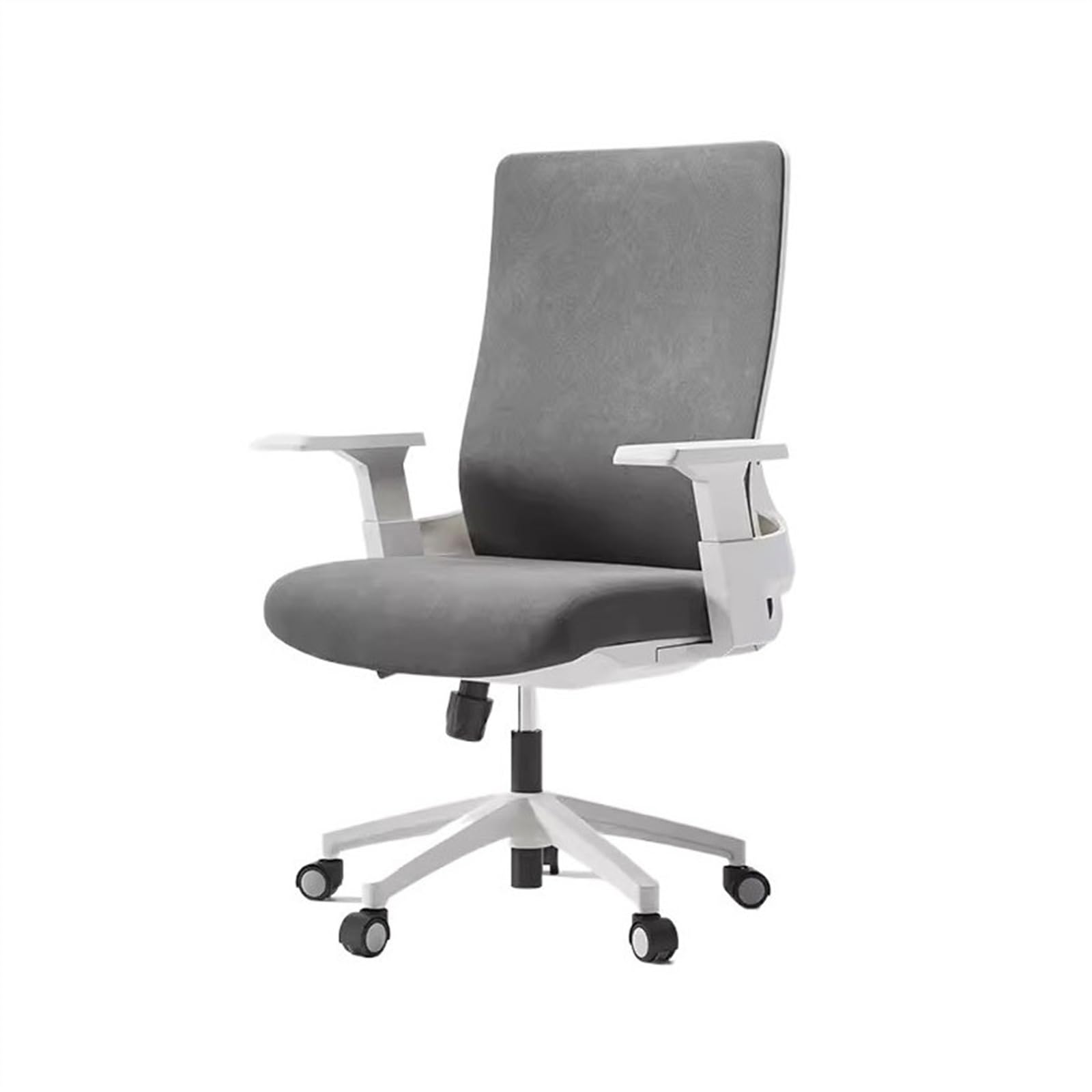 Ergonomic Mesh Office Chair with Adjustable Backrest - Comfortable Computer Desk Chair for Home & Office Use - Swivel Conference Chair for Long Hours Sitting (Gray)