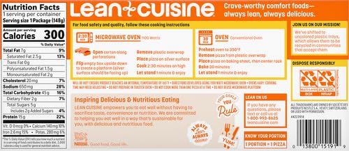 Lean Cuisine French Bread Pepperoni Pizza 5.25 oz (12 Pack) - Frozen Microwaveable Meal for Quick Lunches, Office Snacks & Busy Weeknights