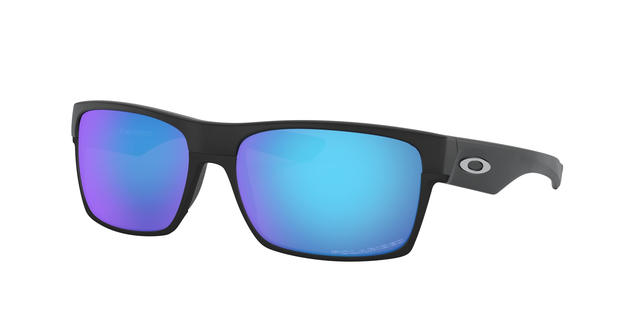 Oakley Men's Oo9189 Twoface Square Sunglasses - Polarized UV Protection for Driving, Running & Outdoor Activities