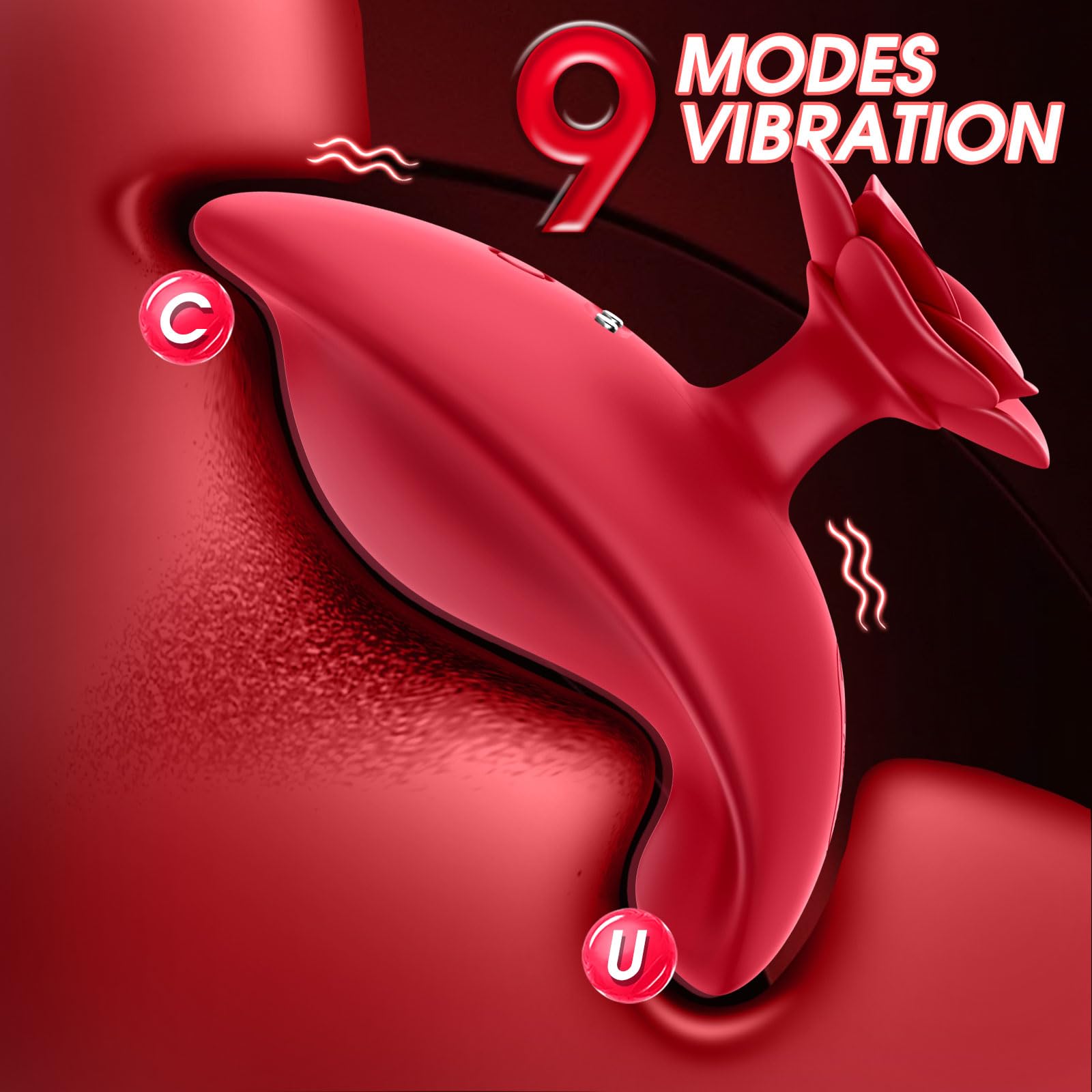 Premium Mini Bullet Vibrator for Women - 9 Powerful Vibration Modes, Ultra Quiet & Waterproof Clitoral & G-Spot Stimulator - Perfect Couples Sex Toy for Intimate Pleasure & Sensual Massage | Ideal for Solo Play, Foreplay & Spicing Up Your Love Life