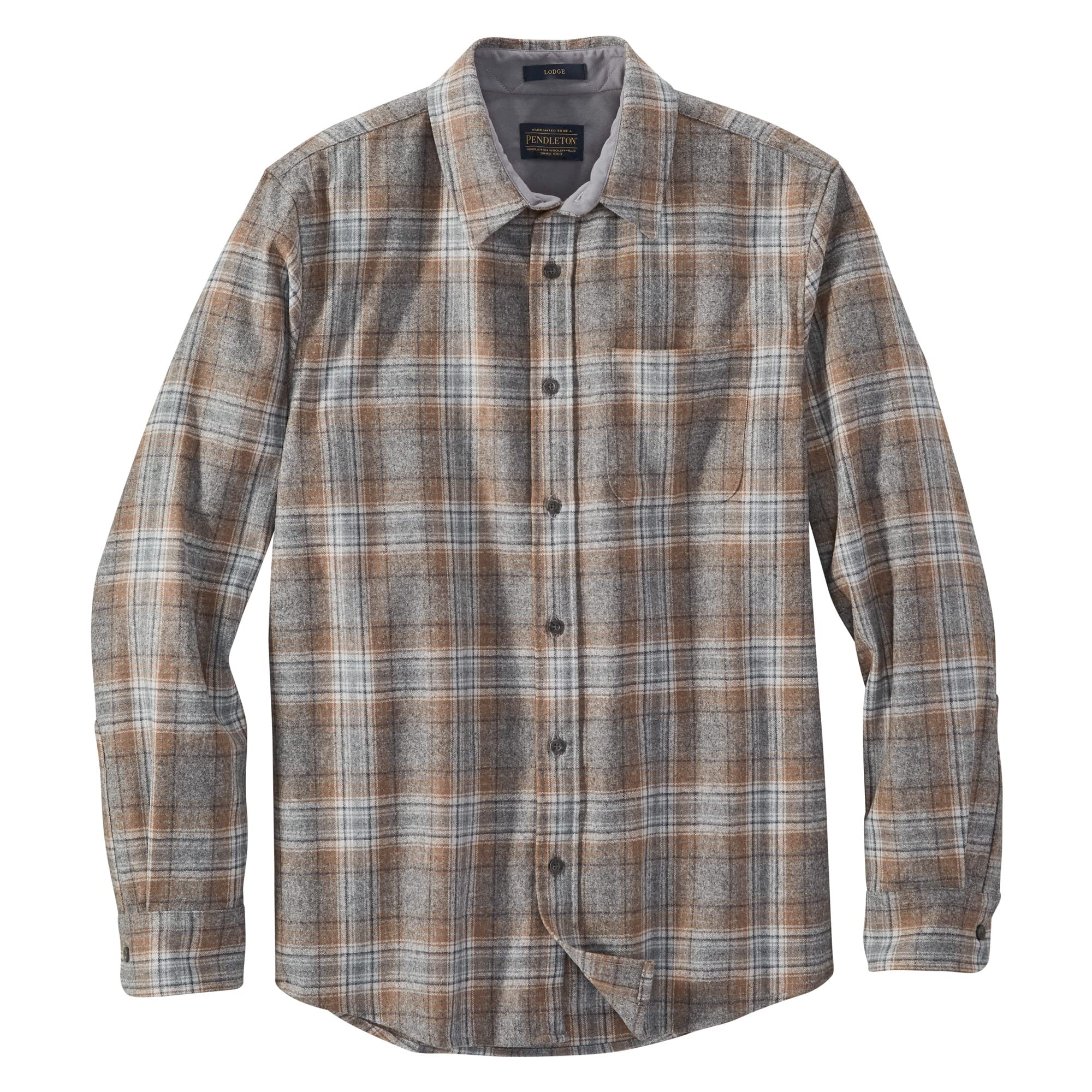 **Pendleton Men's Long Sleeve Tall Board Shirt - Flannel Plaid Shirt for Men, Casual & Outdoor Wear, Hiking, Camping & Fall Fashion**