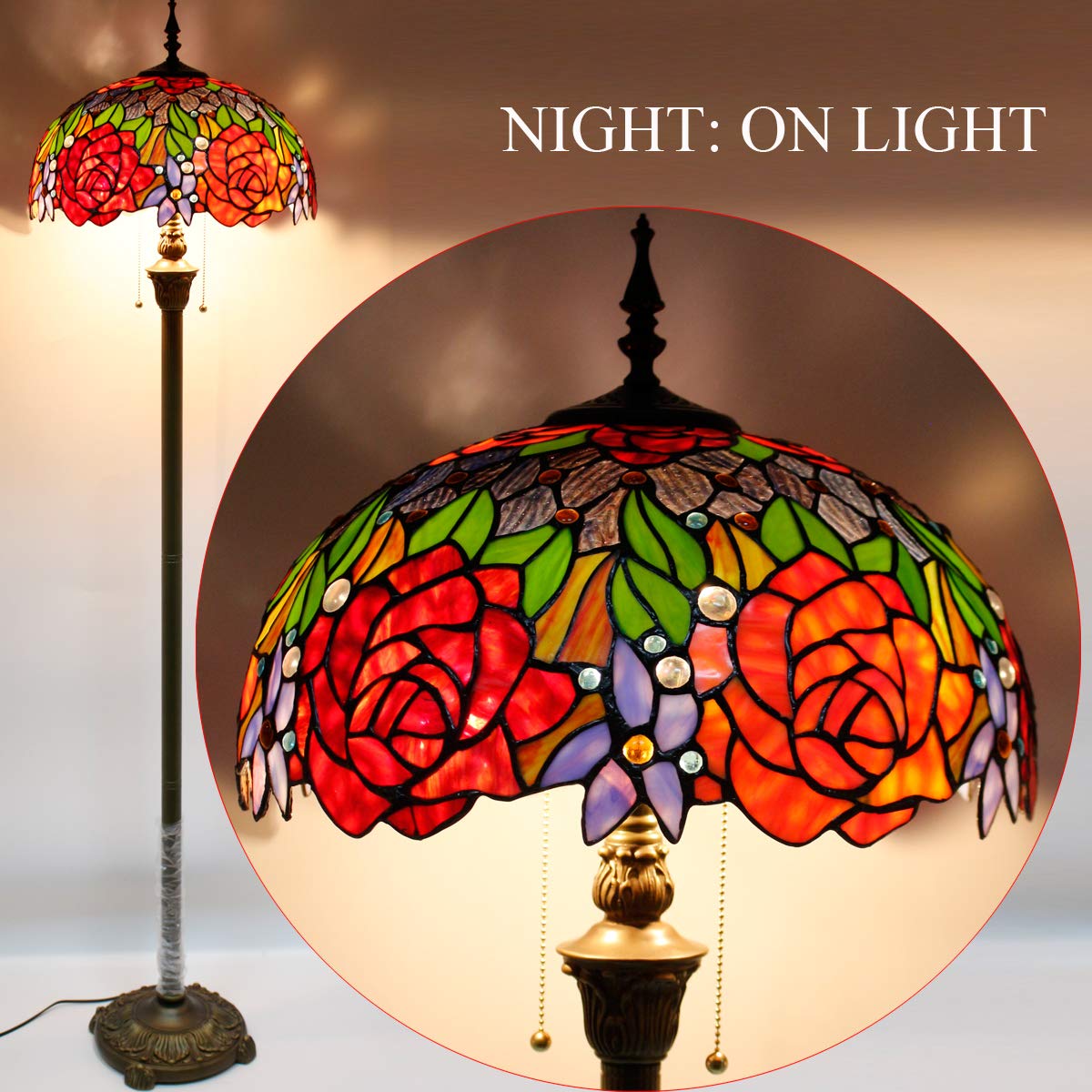Tiffany Floor Lamp Base Only - 64