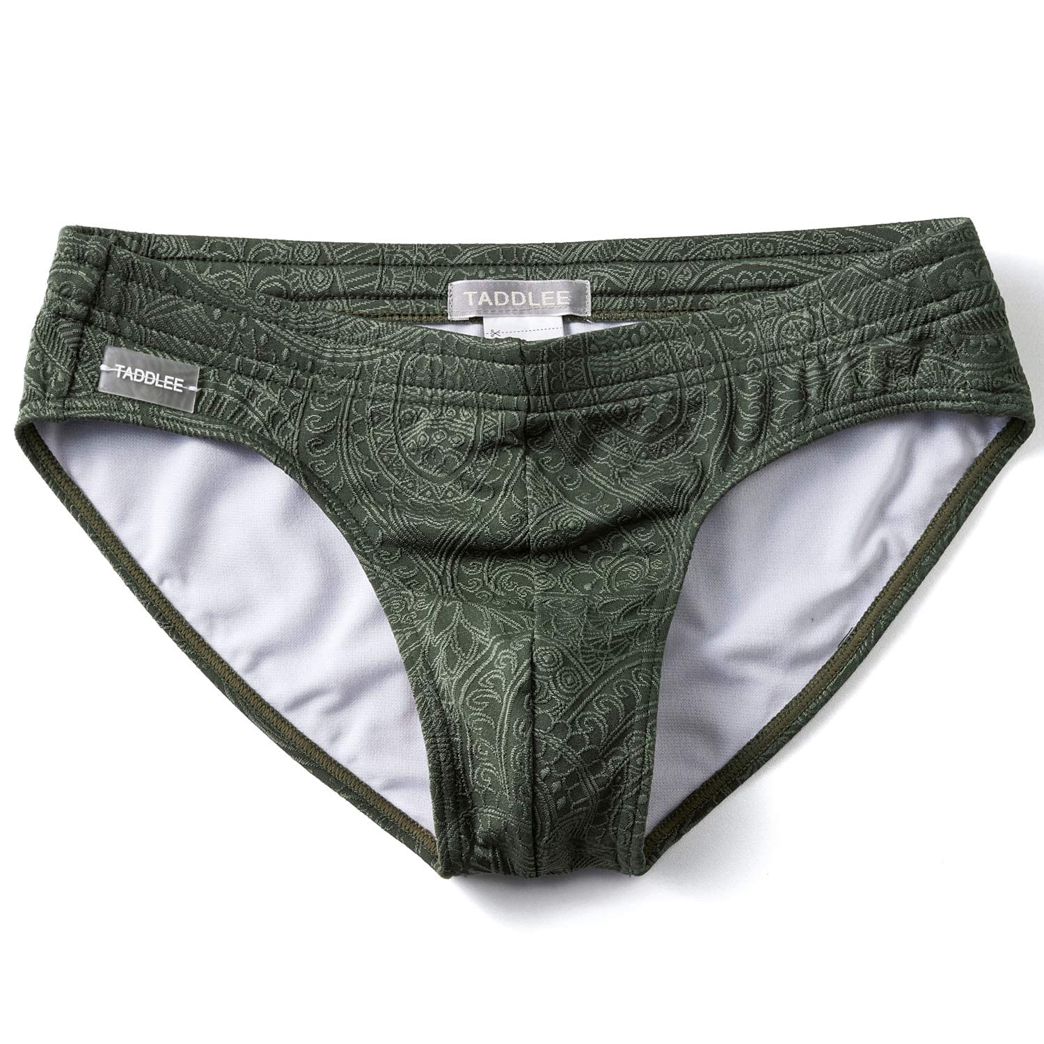 Taddlee Men's Swim Briefs - Sexy Solid Bikini Swimwear for Swimming & Beach - Perfect for Pool, Vacation & Water Sports