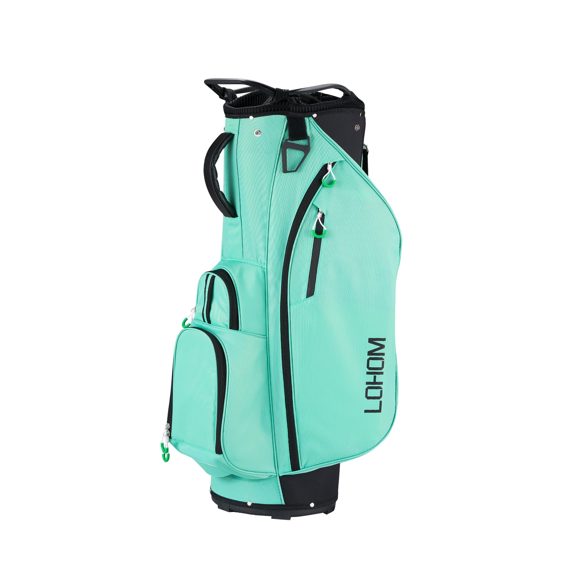 **14-Way Top Organizer Golf Cart Bag with Handle & Rain Cover - Premium Golf Bag for Men & Women - Perfect for Golf Carts, Tournaments & Practice Rounds**