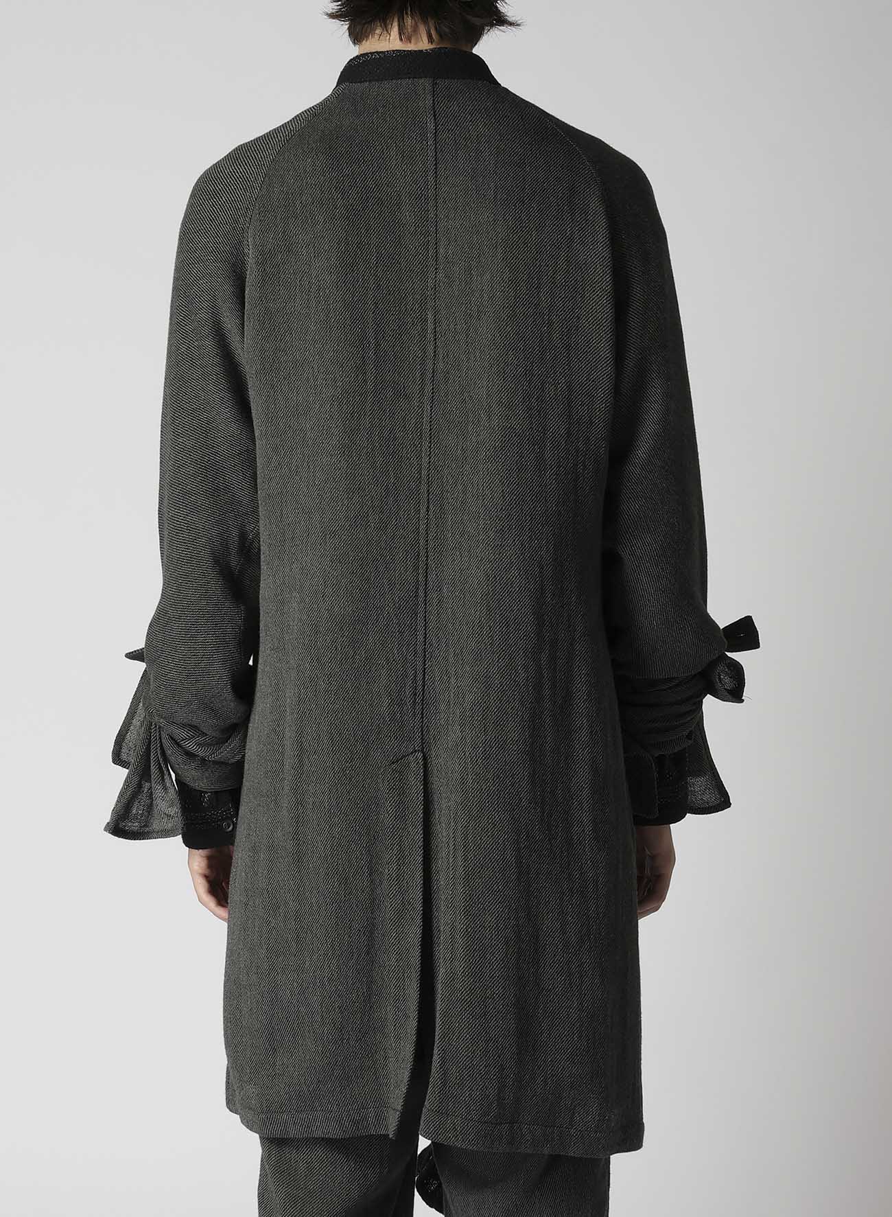 Soft Tweed Women's Asymmetrical Cuff Long Sleeve Blouse - Elegant Office Wear & Casual Chic Outfits for Fall