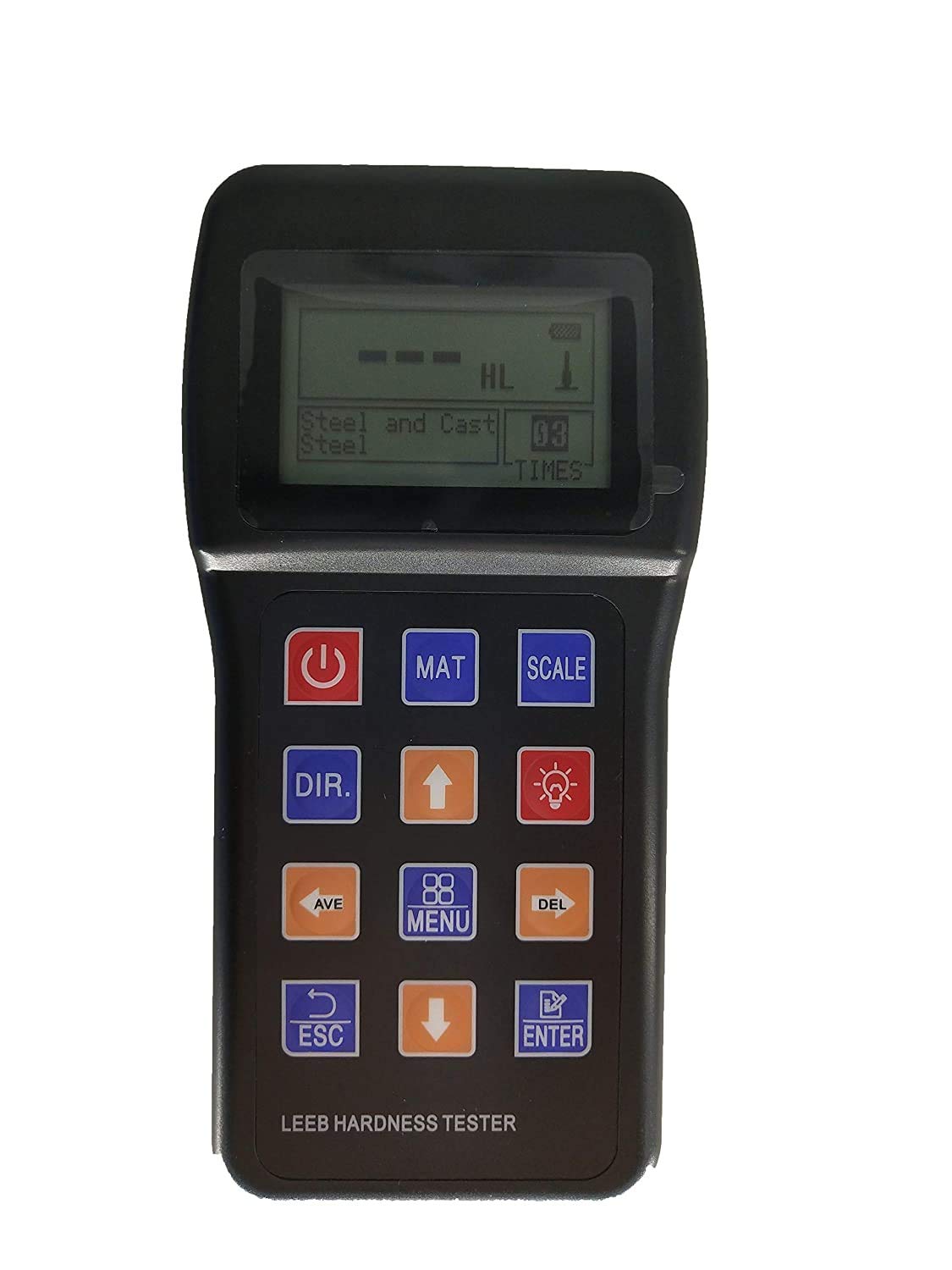 Leeb Hardness Tester - Portable Metal Hardness Gauge for Steel, Iron, Copper & Alloys | Digital Testing Device for Industrial & Workshop Use