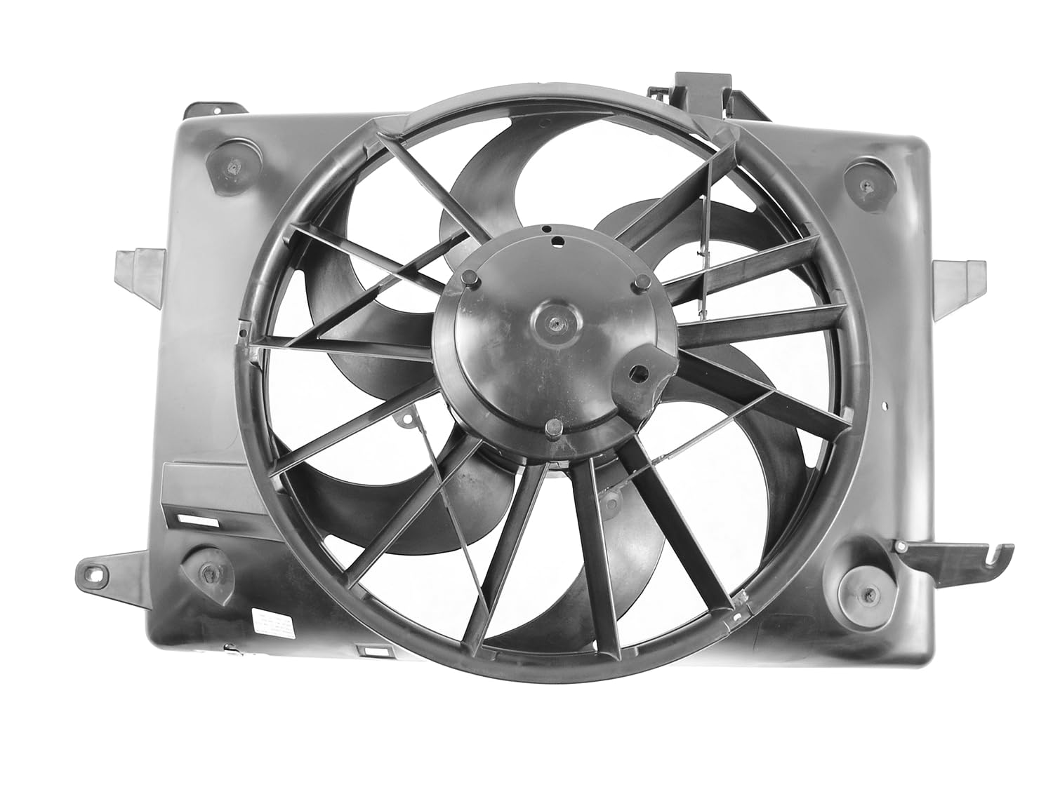Agility Auto Parts 6024102 Dual Radiator and Condenser Fan Assembly - Compatible with Select Vehicle Models - Perfect for Cooling System Repair & Maintenance in Your Garage or Auto Shop