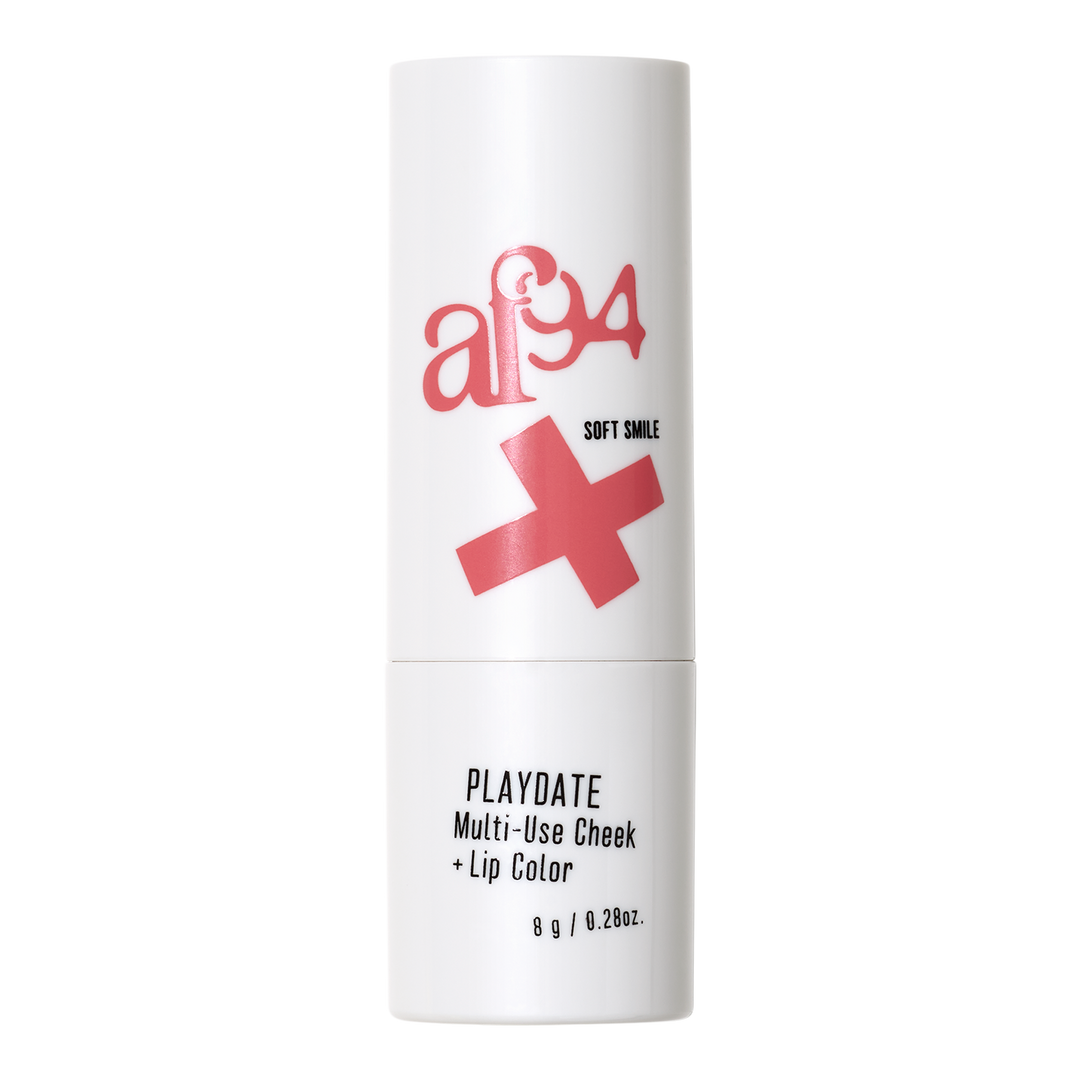 Multi-Use Cheek & Lip Tint - Soft Smile Playdate | Natural Blush & Lip Stain for Everyday Wear, Date Night & Work Makeup