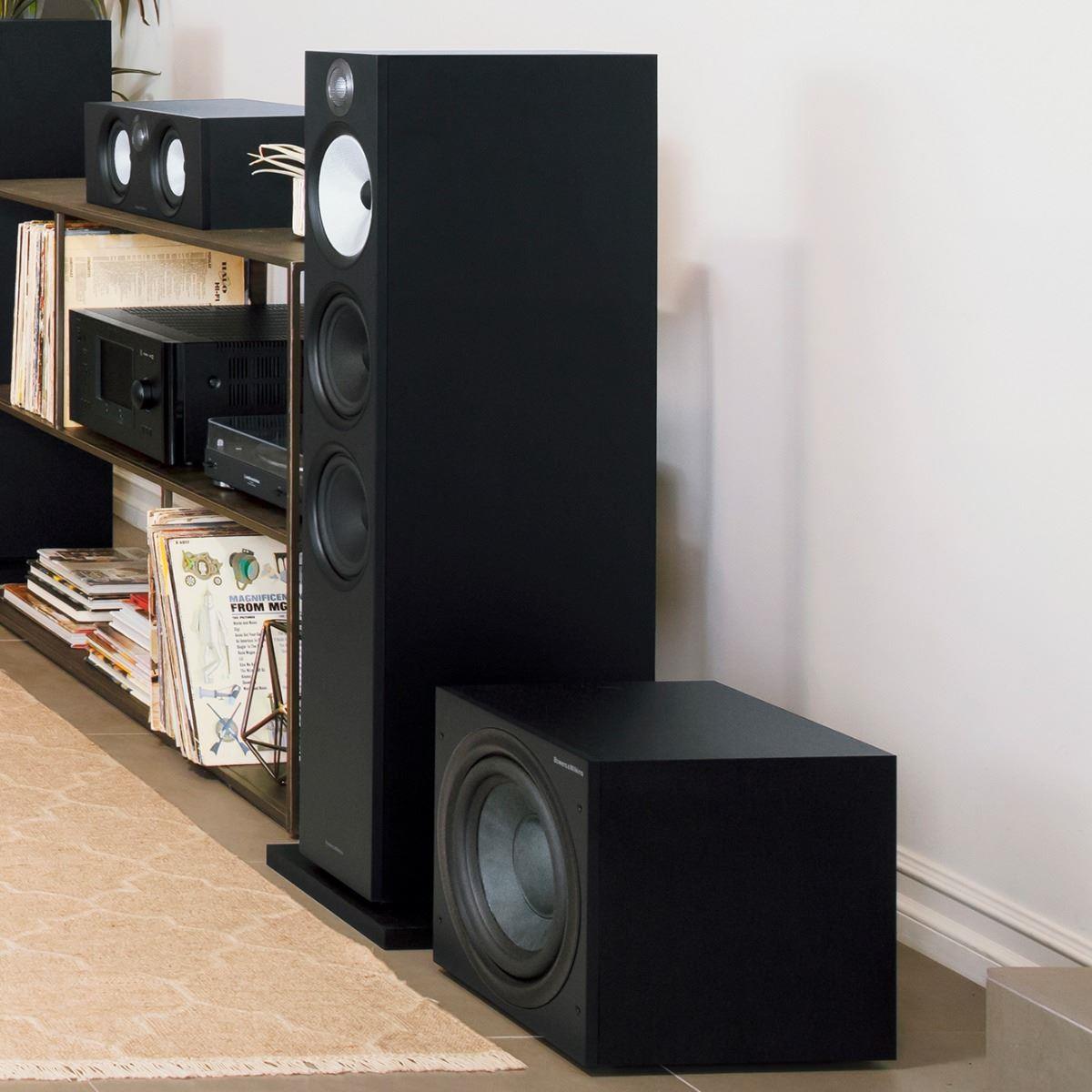Bowers & Wilkins ASW610XP 10-Inch Powered Subwoofer - B Stock - High-Performance Bass for Home Theater & Music Systems
