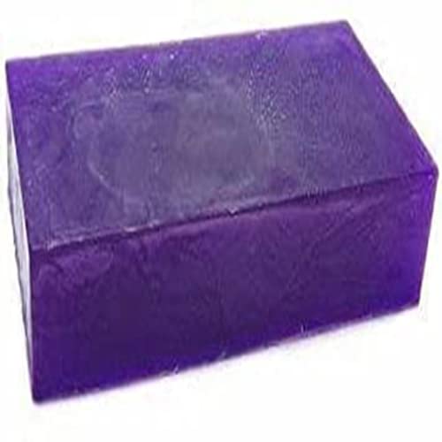 Karan Herbs Lavender Melt and Pour Soap Base - 100% Natural, SLS Free, SLES Free, Paraben Free, Alcohol Free (100g) for DIY Soap Making, Handmade Gifts, Spa & Aromatherapy at Home