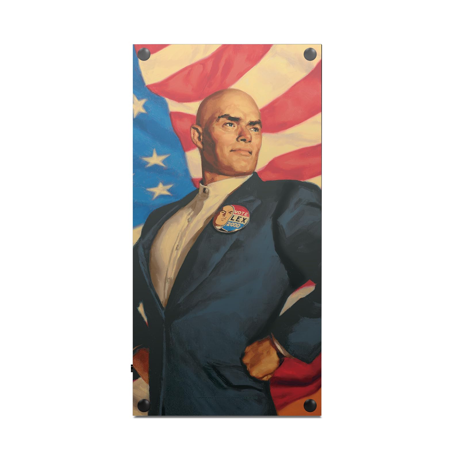 Official DC Comics Superman Lex Luthor Vinyl Sticker for Xbox Series X Console & Controller - Gaming Skin Decal Bundle | Perfect for Gamers & Collectors