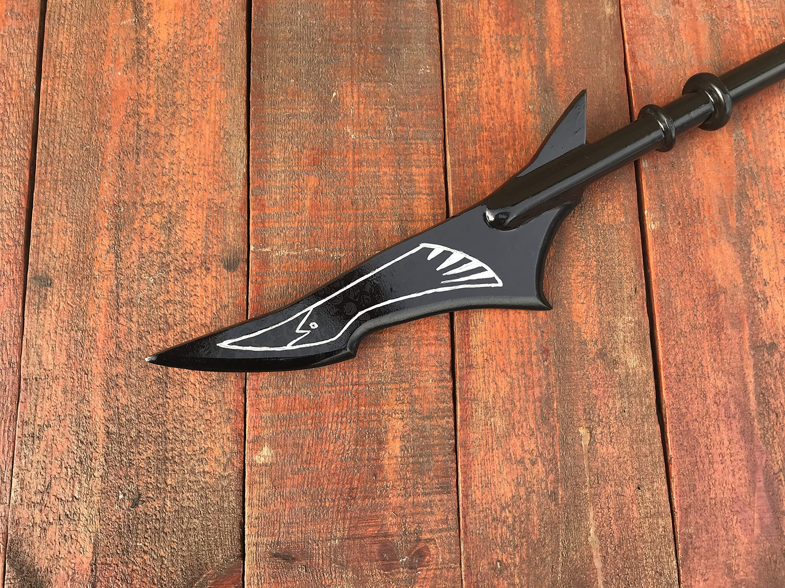 Fantasy Cosplay Staff & Spear - Authentic Book-Inspired Costume Accessories for Anime, LARP, and Halloween Costumes