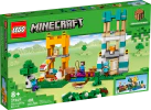LEGO® Minecraft® The Crafting Box 4.0 Building Set - 400+ Pieces for Creative Construction - Perfect for Kids & Minecraft Fans - Build, Play & Display