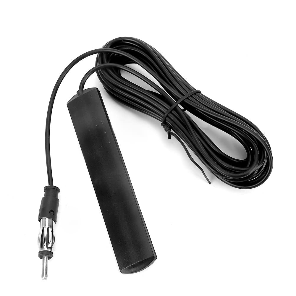 Universal Car Radio Signal Booster Antenna -309 | Auto Patch Antenna Replacement for Improved FM/AM Reception | Perfect for Road Trips & Long Commutes