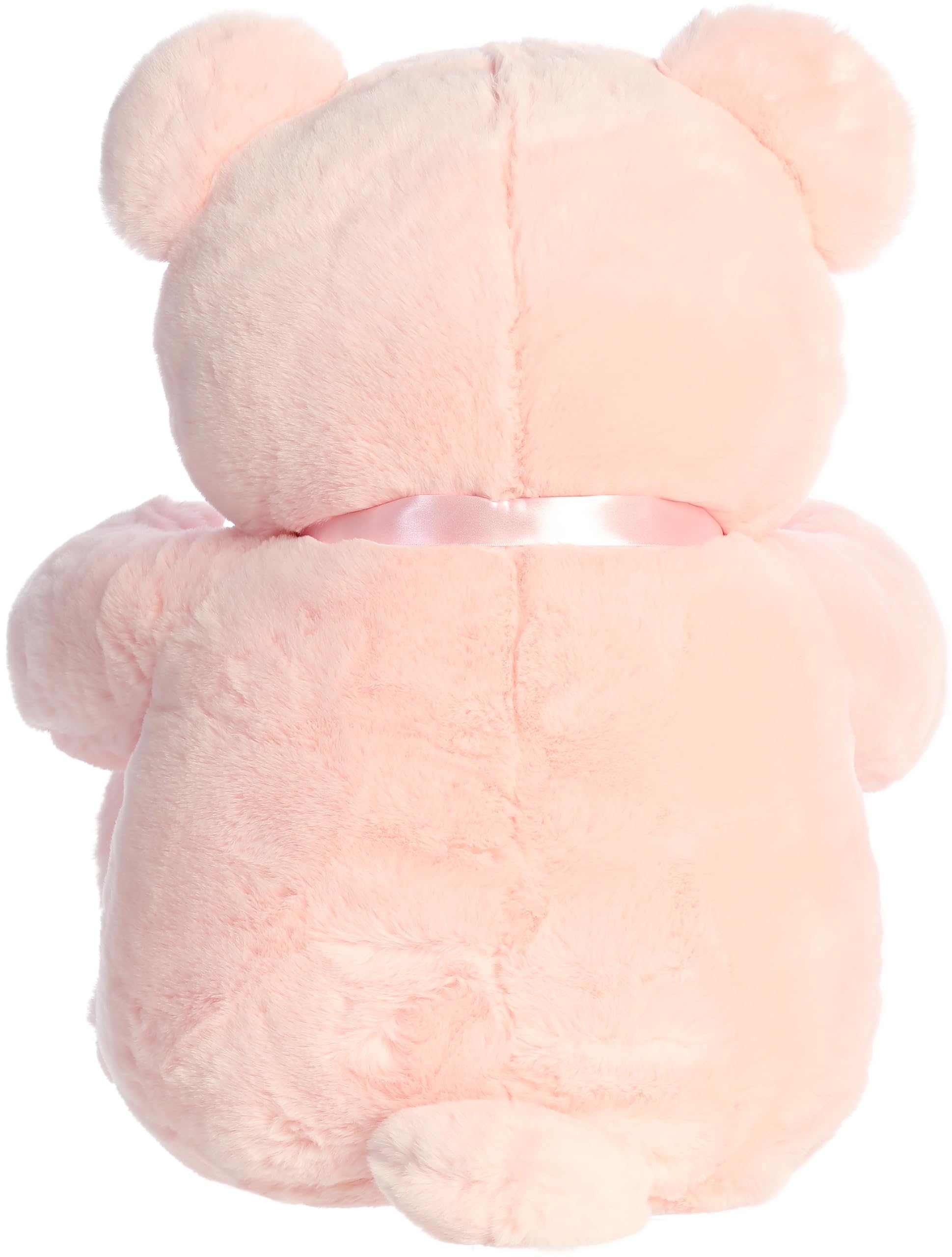 Aurora® Snuggly Comfy™ 36 Inch Pink Teddy Bear Stuffed Animal - Soft Plush Toy for Babies & Kids - Cuddly Comfort Companion for Bedtime, Nursery Decor & Imaginative Play