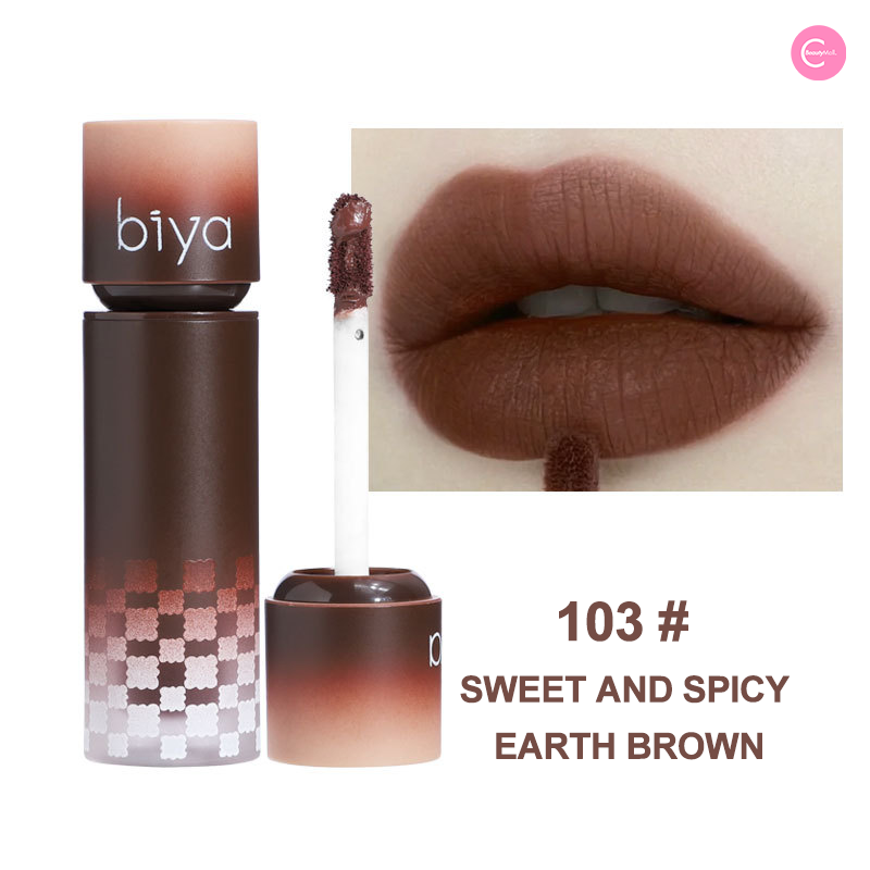 Biya Sweet Rebel Matte Lip Mousse - Long Lasting Vegan Liquid Lipstick, Non-Drying Formula with Velvety Finish | Perfect for Date Night, Parties & Everyday Wear