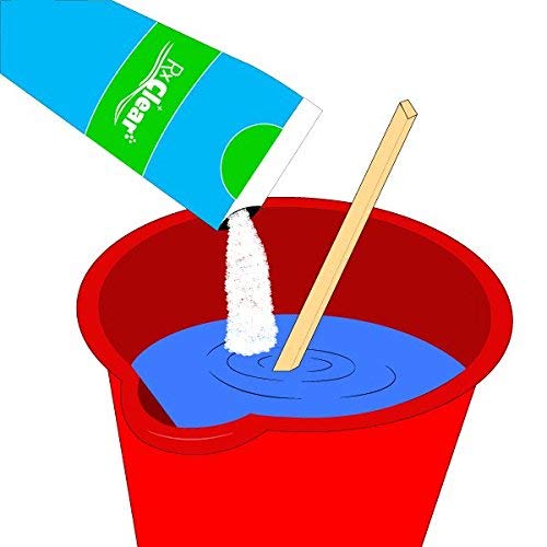 Rx Clear Algae Prevention & Pool Maintenance Kit – 3-Month Supply | Includes 4x 18oz 50% Algaecide & 42x 1lb 68% Calcium Hypochlorite Shock | Treats Pools Up to 35,000 Gallons | Perfect for Weekly Pool Cleaning & Seasonal Maintenance