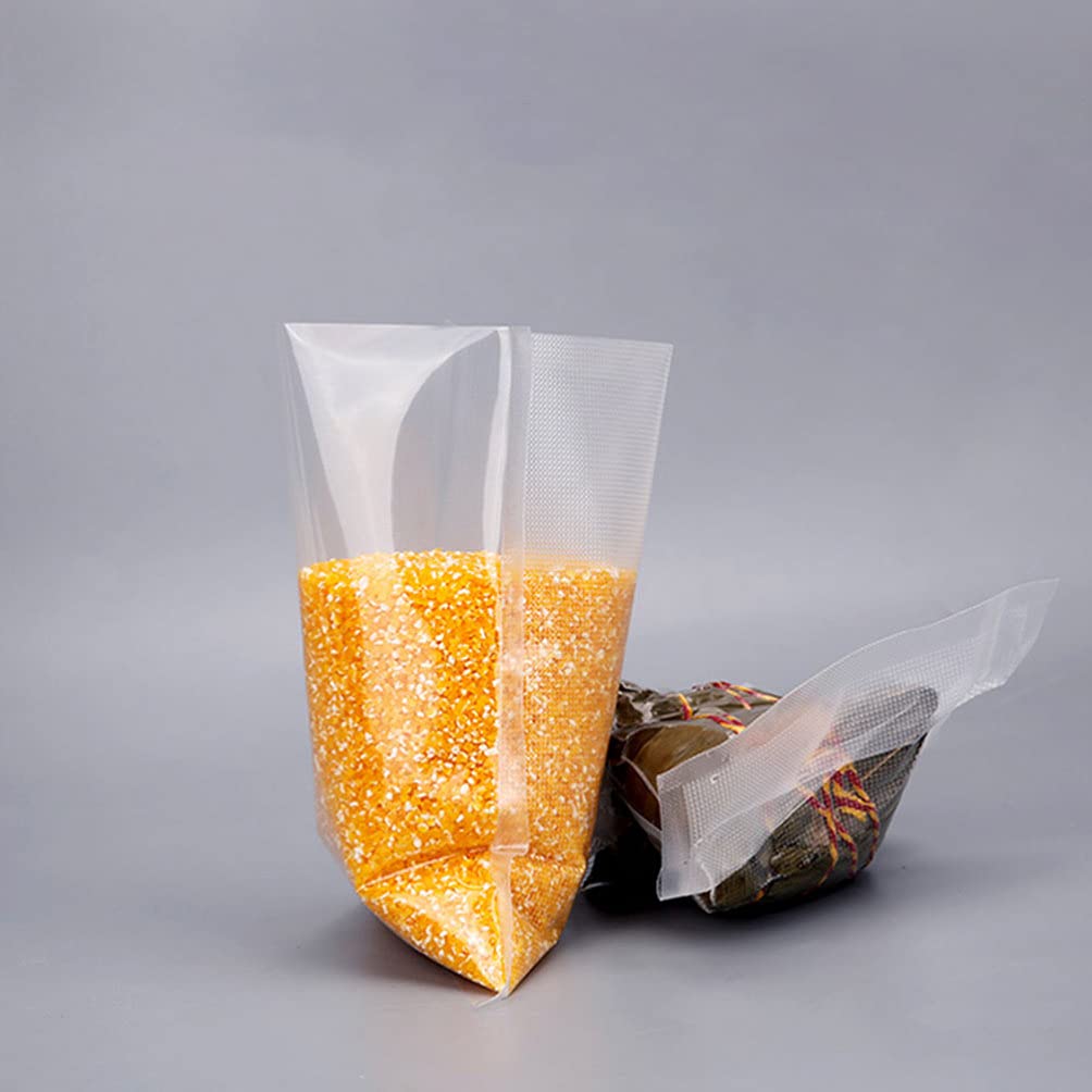 Hemoton 100-Piece Transparent Vacuum Sealer Bags Set - Airtight Food Storage Bags for Freezer, Fridge & Meal Prep | Perfect for Vacuum Sealing Fruits, Vegetables & Leftovers