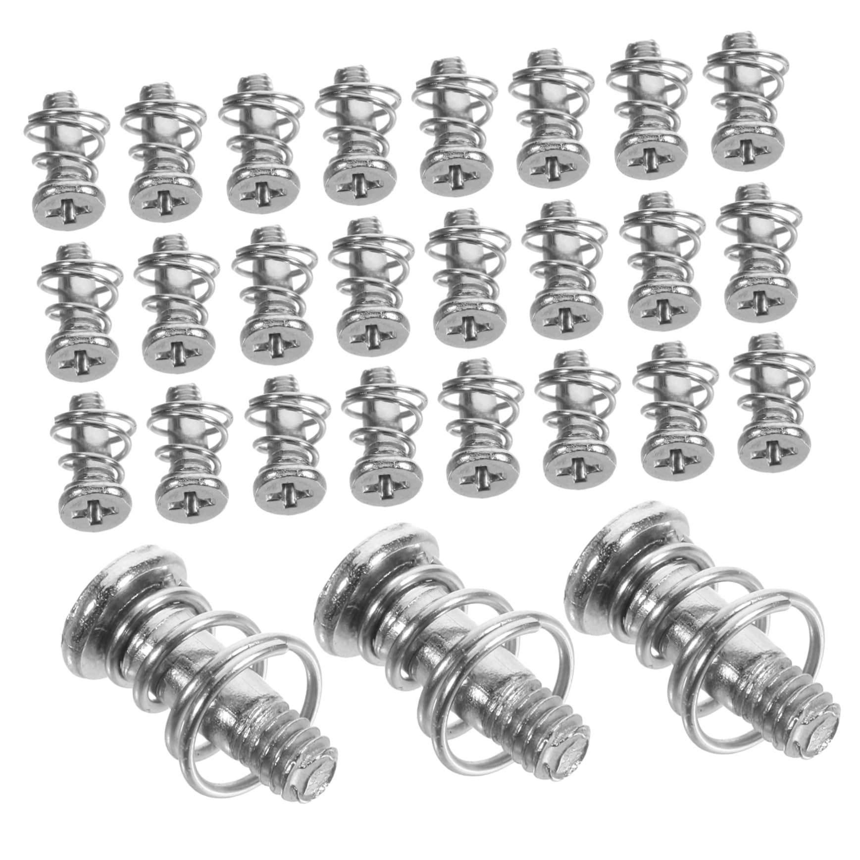 OSALADI 200 Pcs M2 Radiator Screws for GPU, Heatsink, Computer & Electronics - Spring Screws, Tiny Screws, Plain Carbon Steel - Perfect for PC Builds, Laptop Repairs & DIY Projects