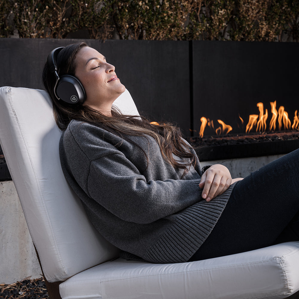 Epic Lux Lab Edition ANC Over-Ear Headphones - Wireless Bluetooth Noise Cancelling Headphones with Hi-Fi Sound, Comfortable Ear Cushions - Perfect for Travel, Work & Gaming (Black)