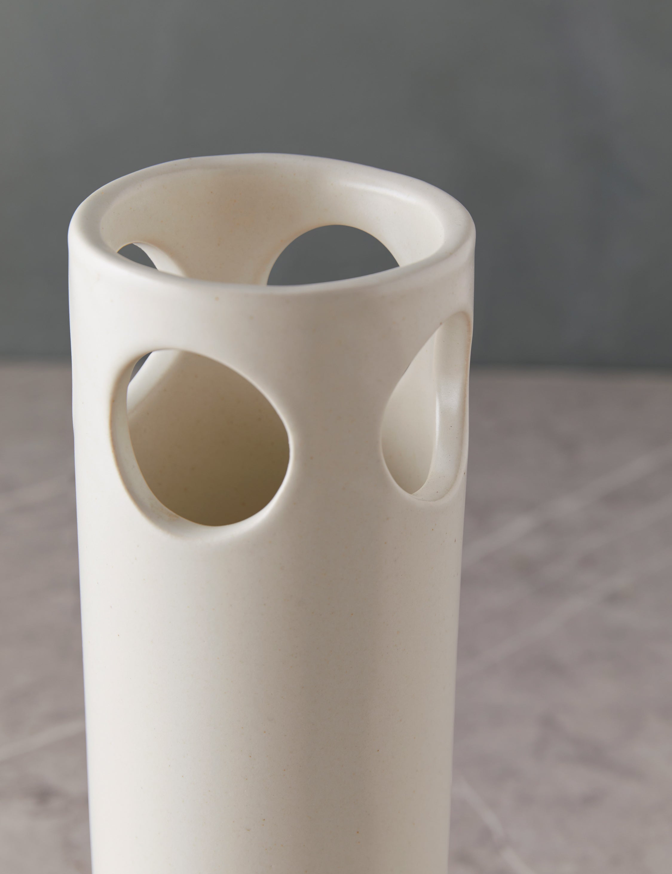 SIN Cenote Vase - Handmade Ceramic Vase for Home Decor, Wedding Centerpiece & Boho Style Interior Design