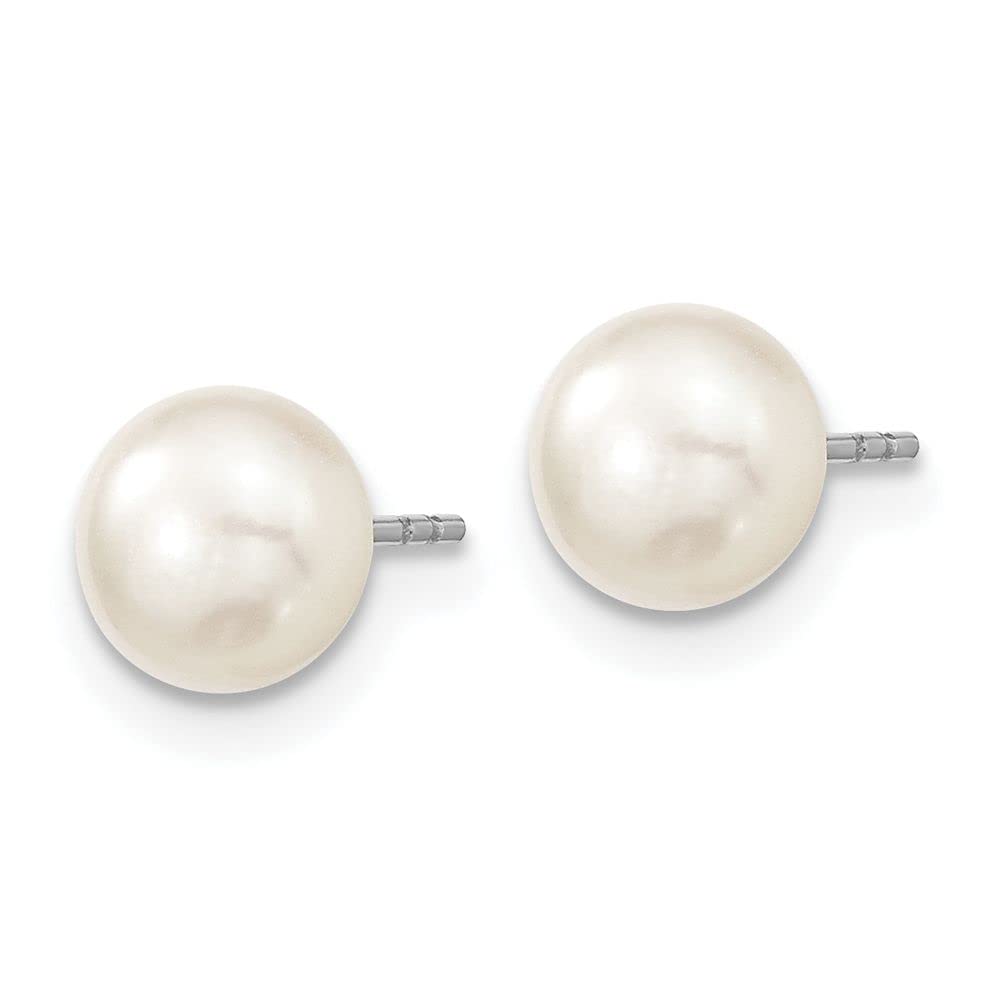 925 Sterling Silver Freshwater Pearl Jewelry Set - 6-7mm Cultured Pearls Necklace, Bracelet & Earrings with Lobster Clasp | Perfect for Weddings, Anniversaries & Special Occasions