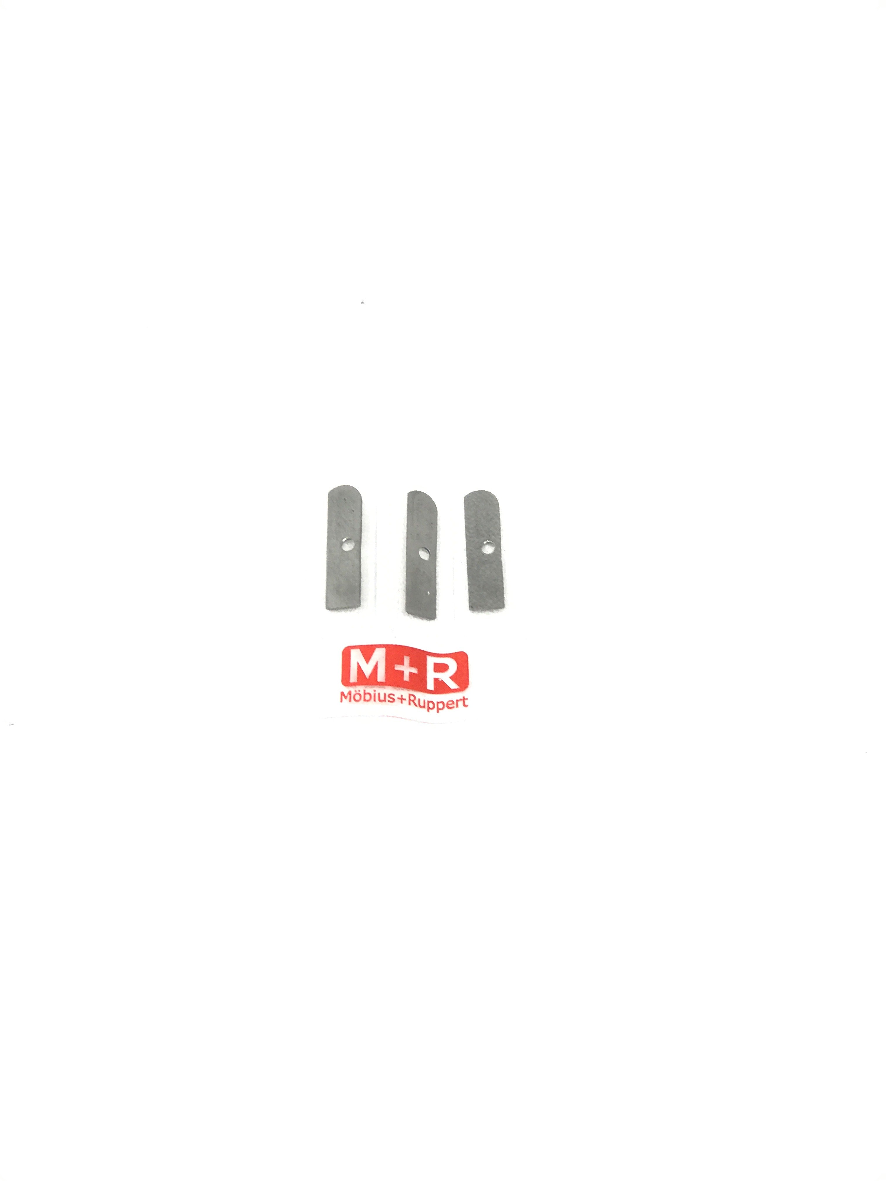 Premium Long Point Sharpener Replacement Blades - 3-Piece Set for Pencils & Colored Pencils - Ideal for Artists, Students & Office Use