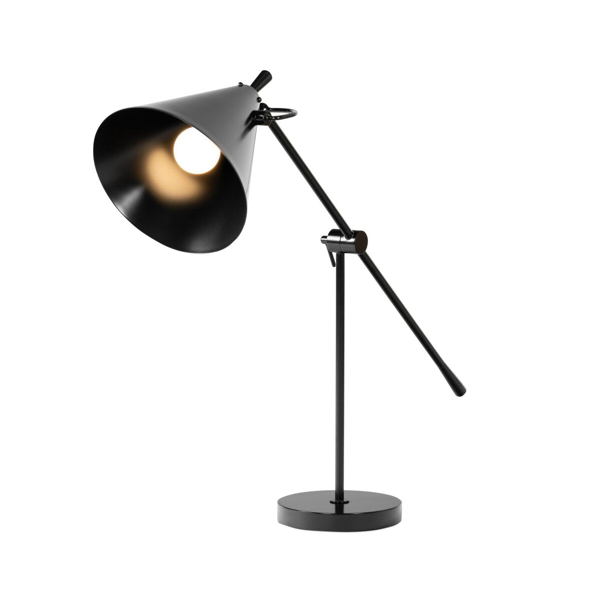 Adkins Modern LED Table Lamp - Adjustable Brightness, USB Charging Port, Night Light for Bedroom, Living Room, Office & Study Desk
