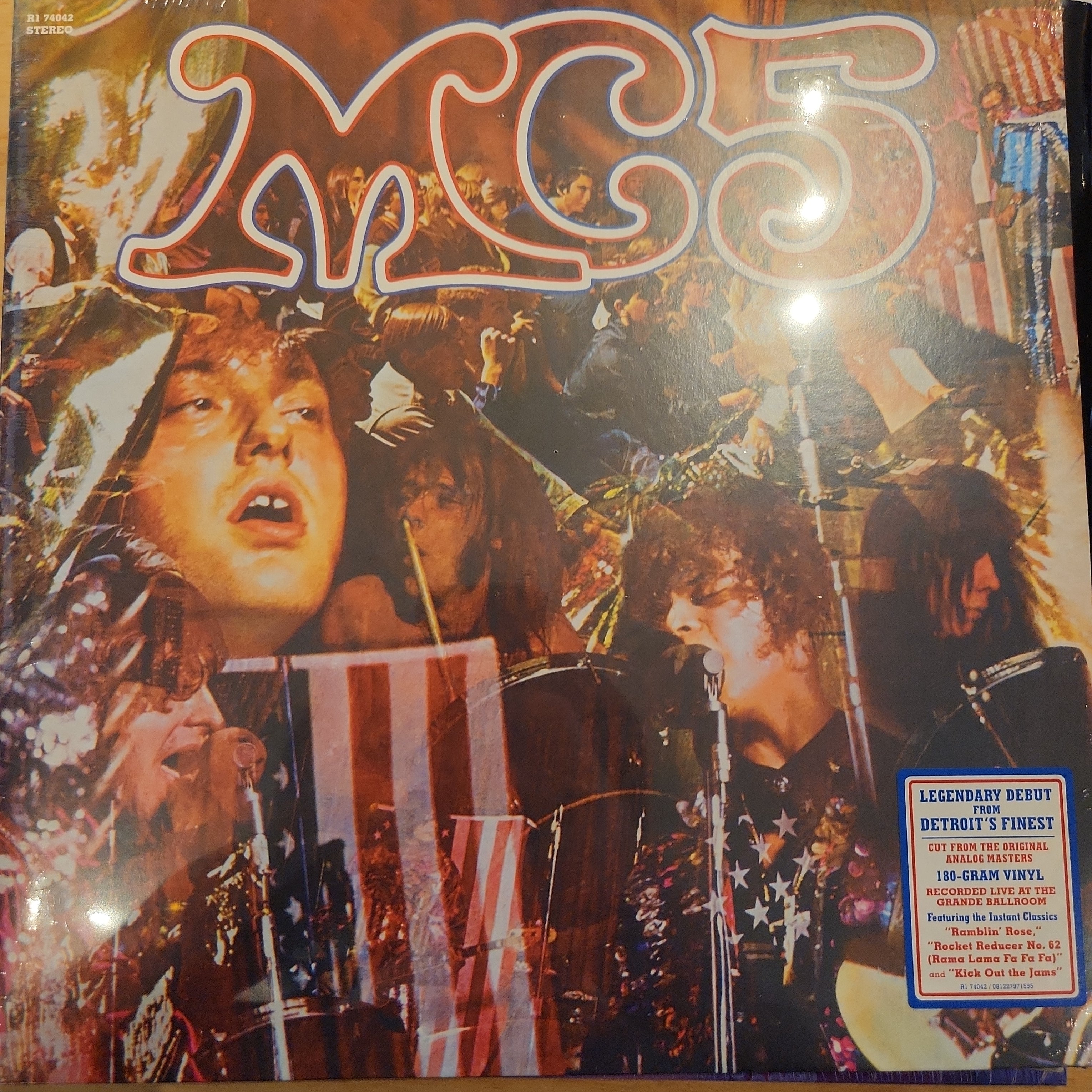 MC5 - Kick Out the Jams Vinyl LP Record | Classic Rock Music Album | Perfect for Collectors & Vintage Music Lovers | Great for Home Listening & Party Playlists