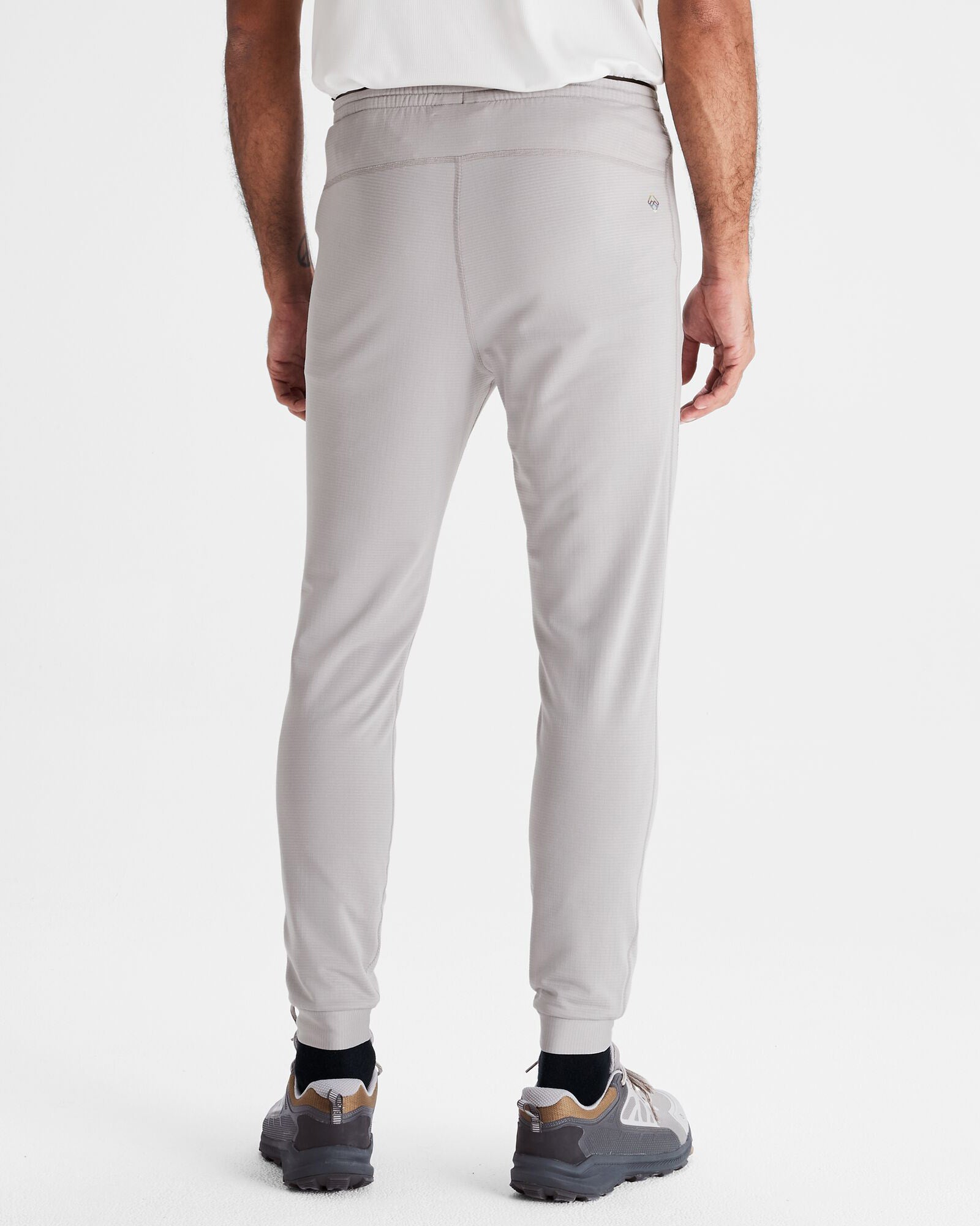 Men's Seeker Fleece Joggers - Soft Comfortable Lounge Pants for Men, Steel Grey - Perfect for Running, Gym, Yoga & Relaxing at Home