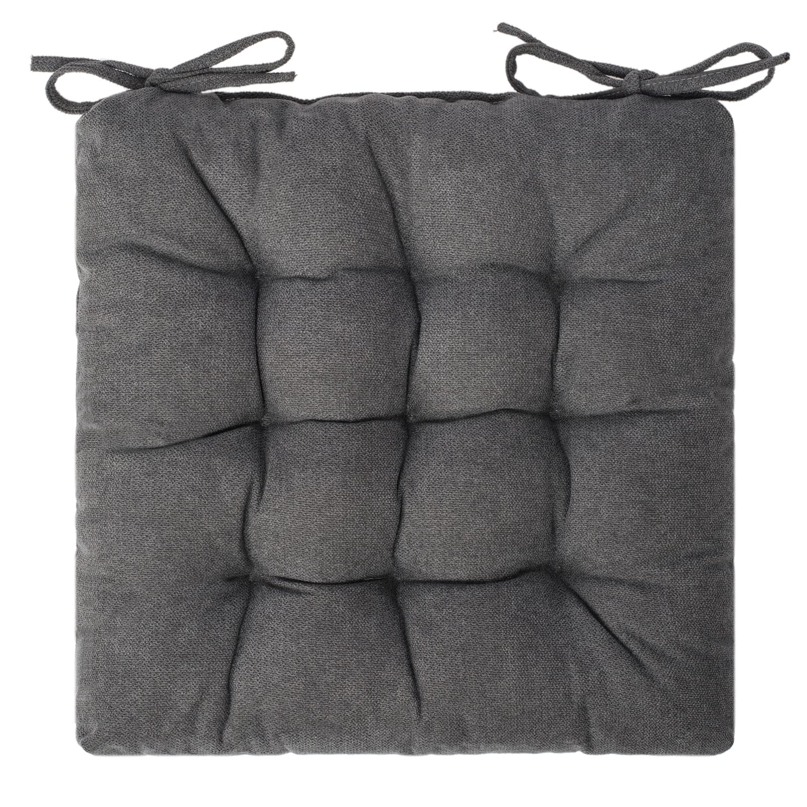 Square Moon 4 Pack Seat Cushions - Comfortable Chair Pads for Office, Dining & Desk Chairs - Indoor & Outdoor Use - Perfect for Home, Office & Patio Furniture