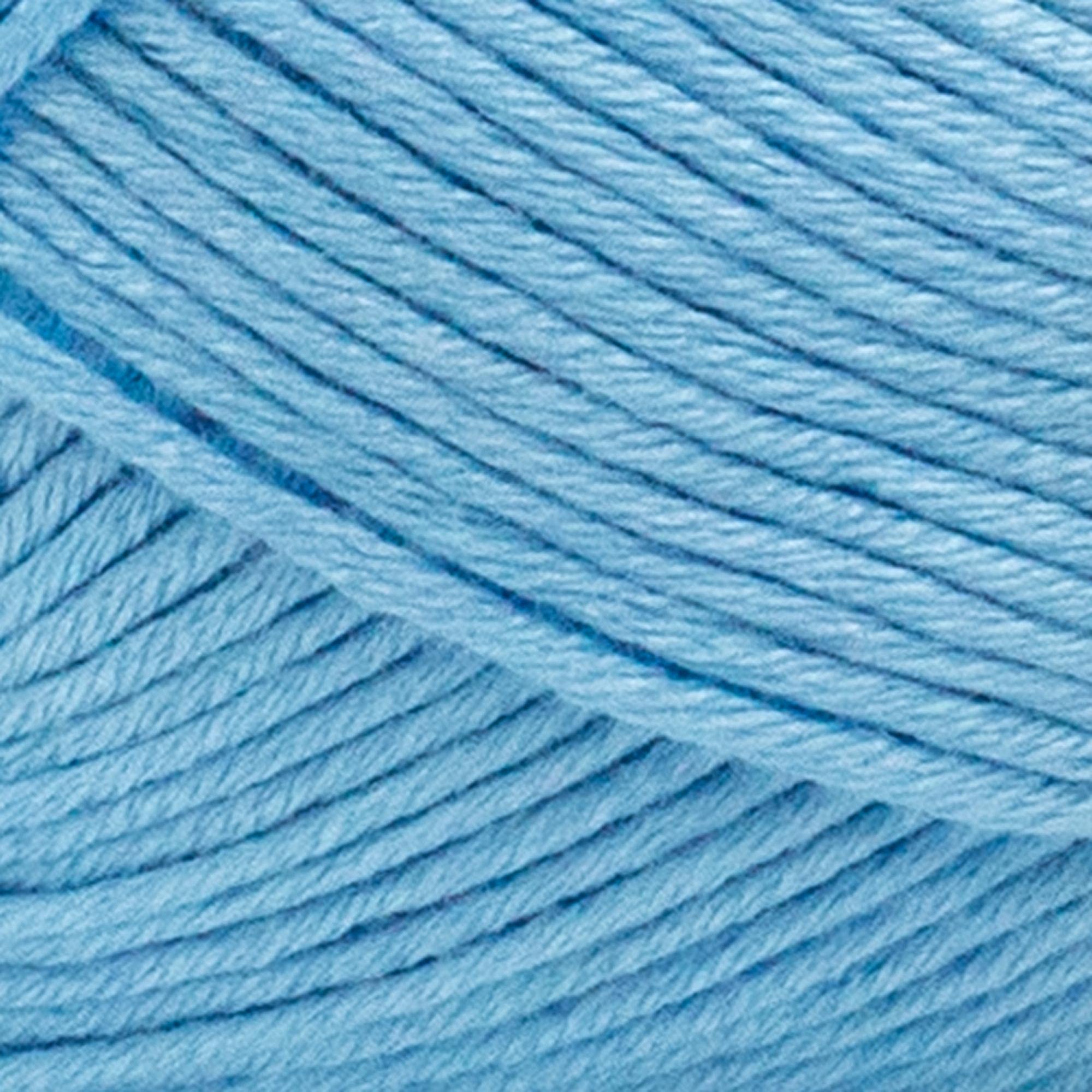 Lion Brand Yarn Truboo Yarn - 1 Skein Light Blue Bamboo Rayon Blend for Knitting & Crocheting Baby Clothes, Scarves, and Summer Accessories