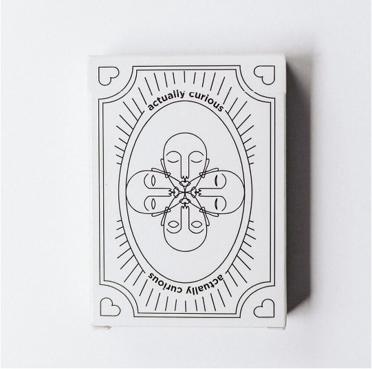 Actually Curious Card Decks - Meaningful Conversation Starters for Couples, Friends & Family - Perfect for Date Nights, Game Nights & Icebreaker Activities