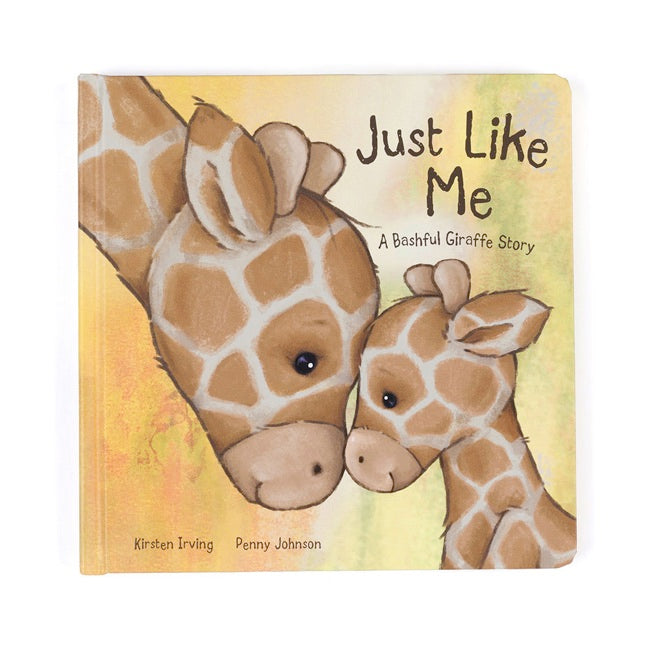 Jellycat Just Like Me Book - Soft Plush Storybook for Kids | Cuddly Bedtime Reading & Learning Companion | Perfect for Gifts, Nursery Decor, and Early Childhood Education