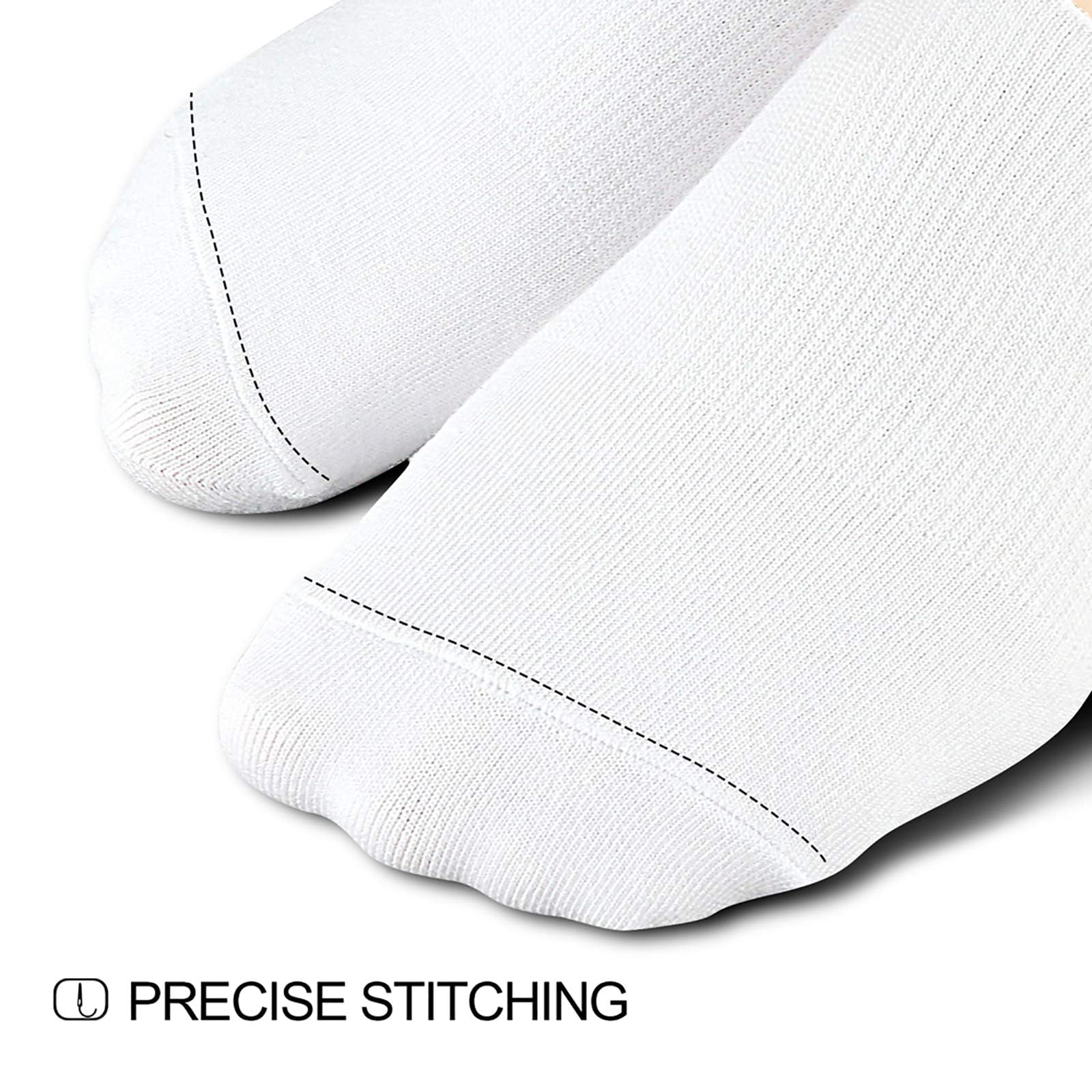 Wernies No Show Socks for Women - Low Cut Invisible Socks with Non-Slip Grip (4/8 Pairs) - Perfect for Sneakers, Loafers & Boat Shoes
