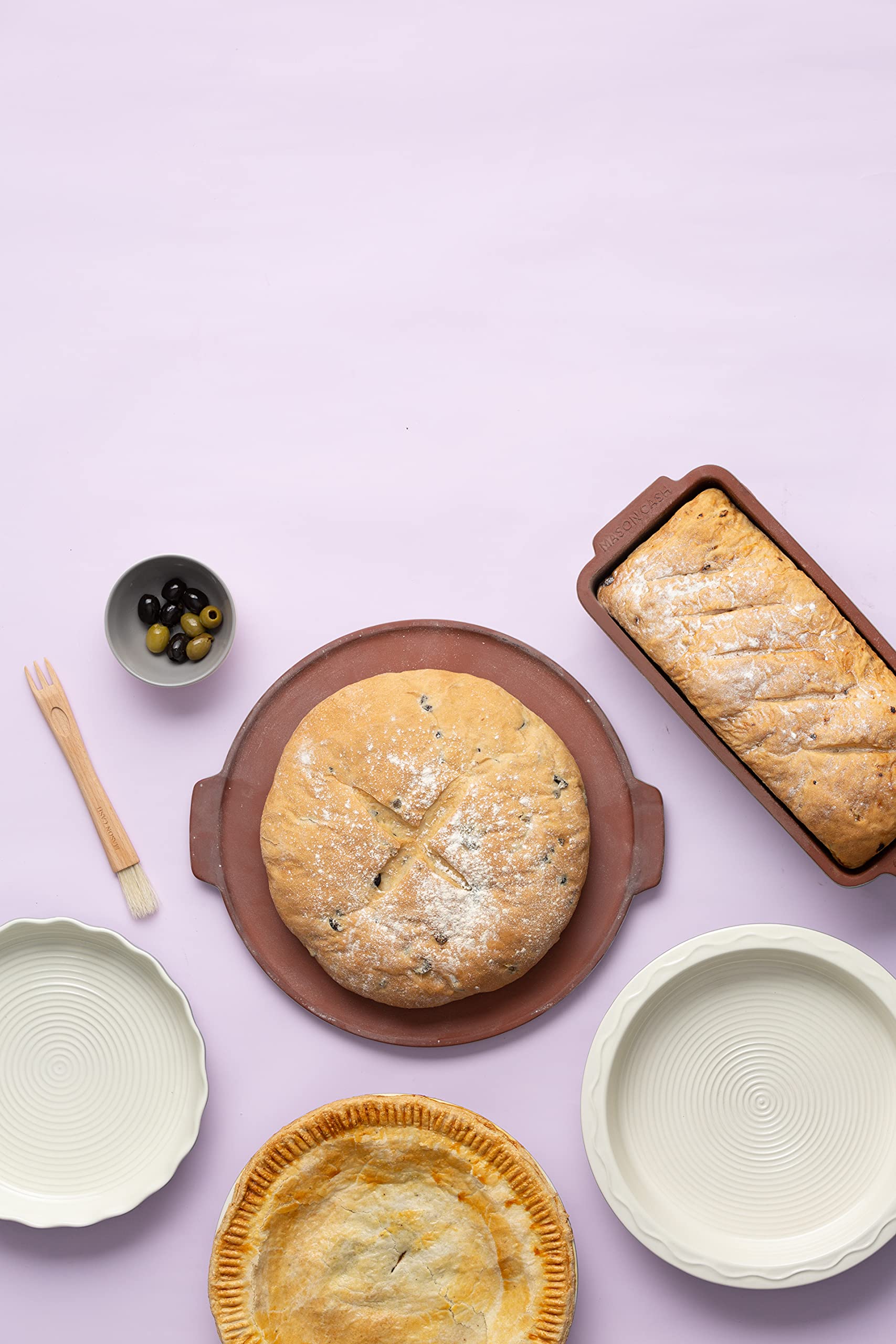 Mason Cash Innovative Bread Baking Bowl – Premium Ceramic Dough Mixing & Proofing Bowl for Homemade Bread, Artisan Loaves & Sourdough – Perfect for Bakers & Home Cooks