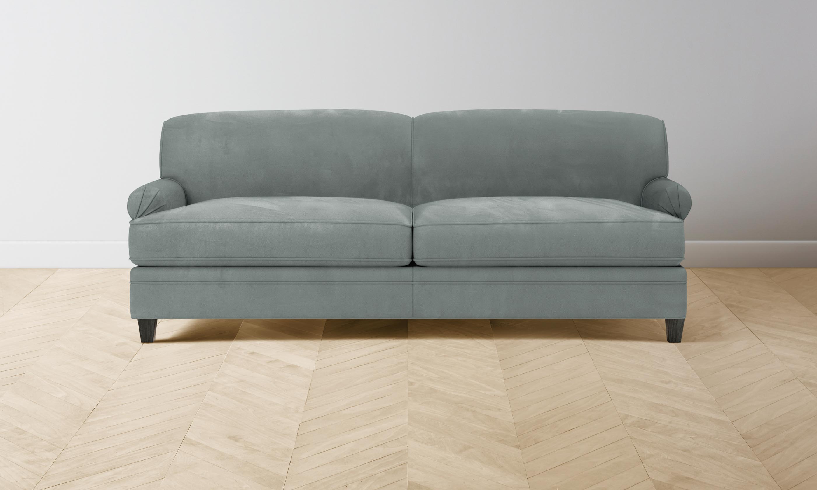 Carmine Sofa - Premium Nubuck Leather Sectional Couch for Living Room, Modern Comfortable Lounge Furniture for Home & Office