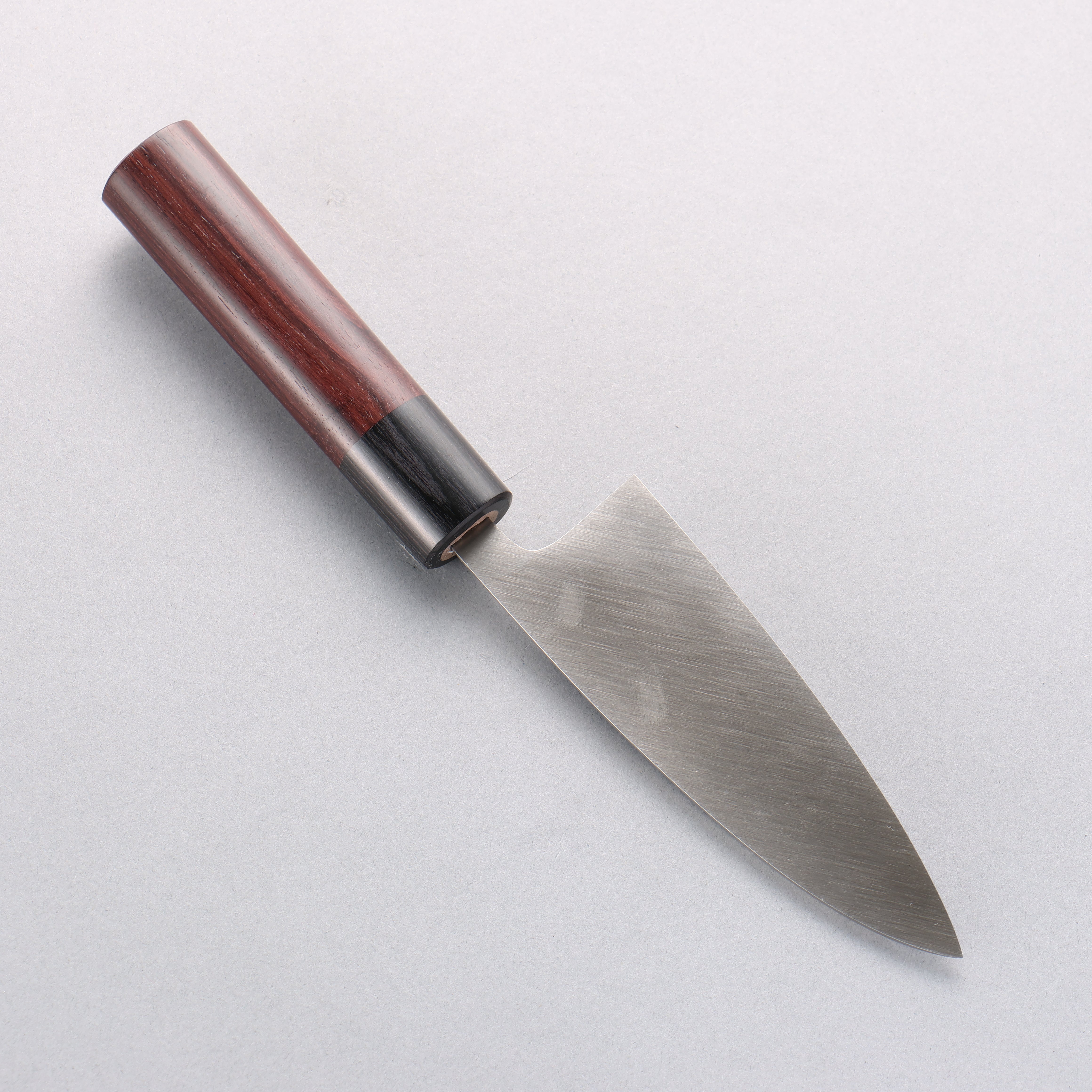 Premium Seisuke VG1 Kasumitogi Deba Knife 120mm with Rosewood Handle - Japanese Kitchen Knife for Sushi, Fish Filleting & Precision Cutting