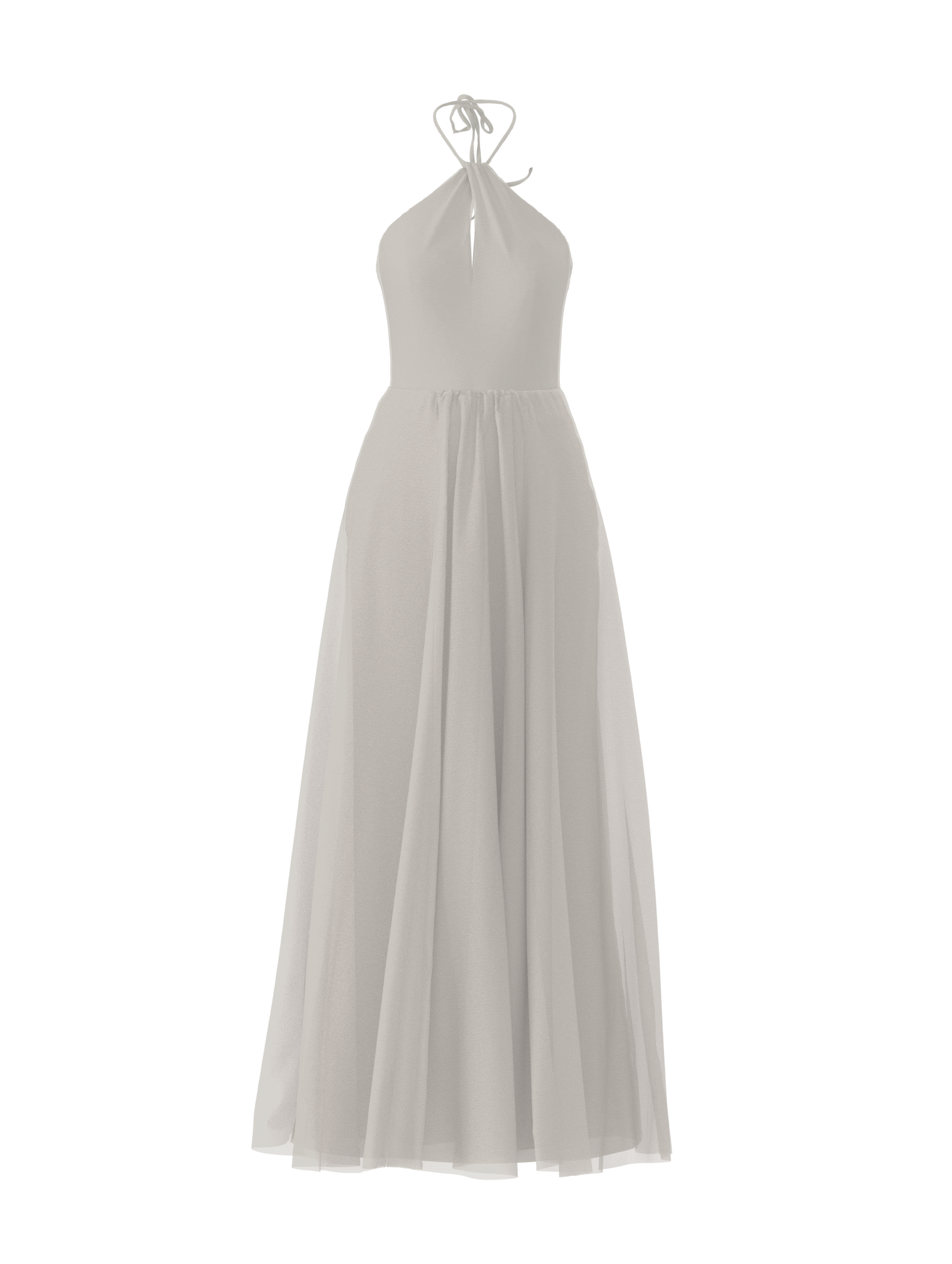 Colby Bodice & Justine Skirt Set - Elegant Dove Gray Women's Outfit for Casual Wear, Office, and Special Occasions