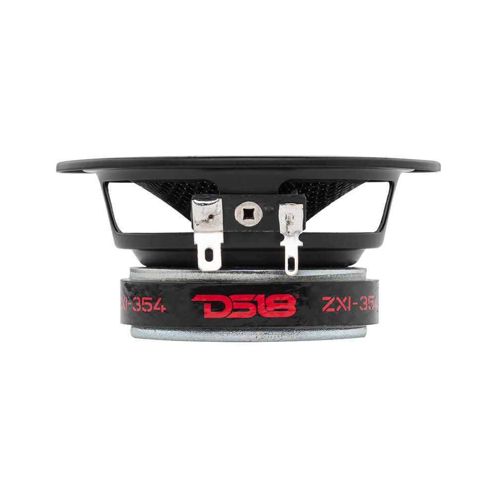 ZXI 3.5 Inch Full Range Speakers with Kevlar Cone - 40 Watts RMS 4 Ohm - Perfect for Car Audio, Home Theater & Studio Monitors