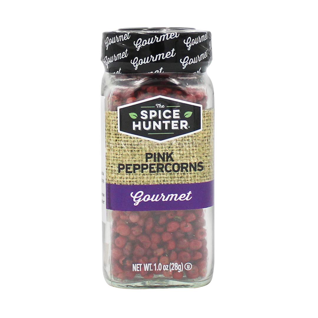 Organic Pink Peppercorns Whole - Premium Spice Hunter Brand - Perfect for Gourmet Cooking, Baking & Cocktails