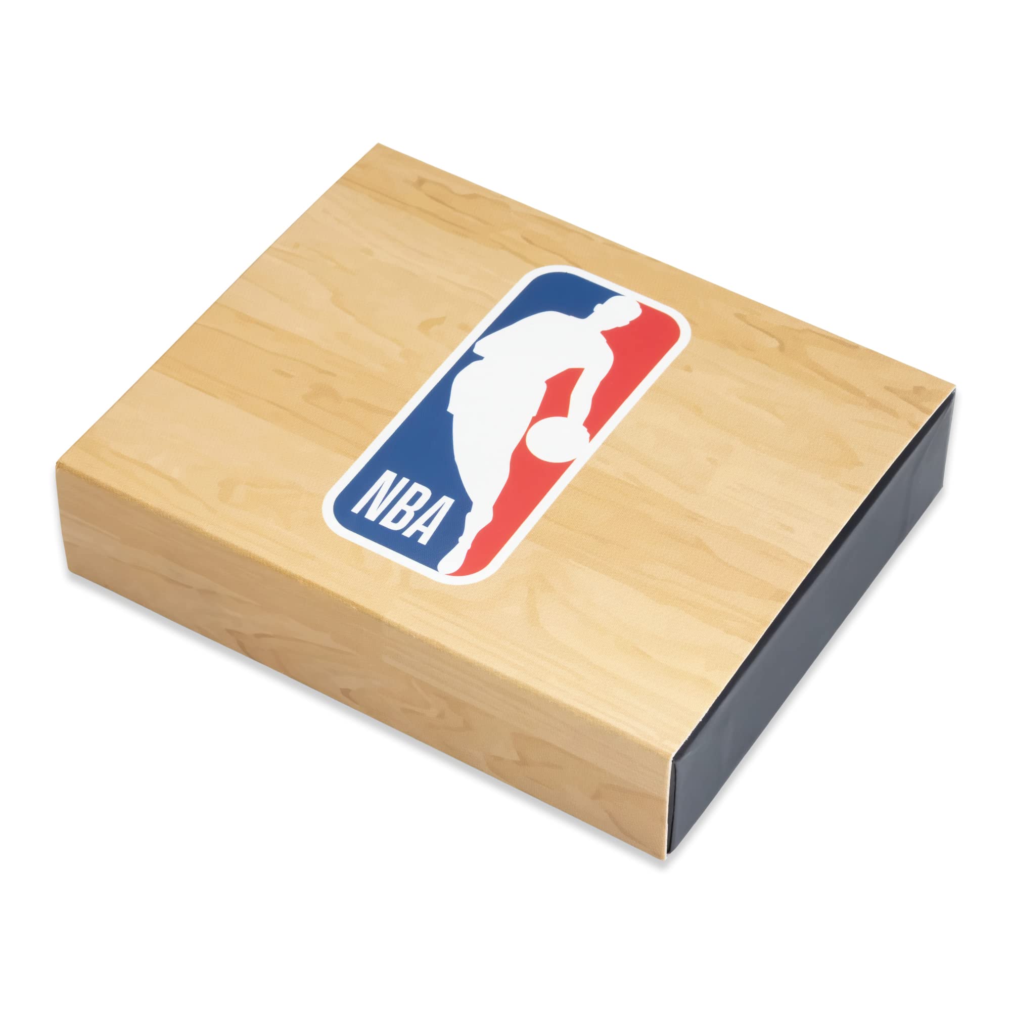 NBA Laser Engraved Slim Billfold Wallet - Genuine Leather - Perfect Gift for Basketball Fans (Ideal for Everyday Carry & Game Day)