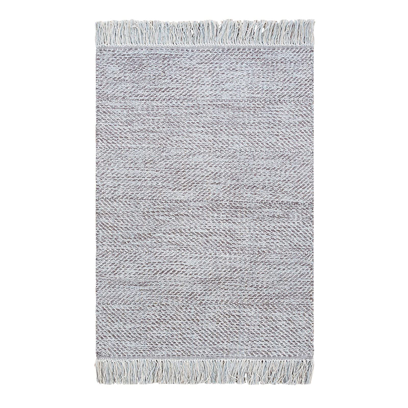 Handmade Cotton Linen Area Rug - Machine Washable Rectangle Floor Mat 160x230cm for Living Room, Bedroom, Restaurant & Bathroom - Soft & Durable Home Decor for Cozy Spaces